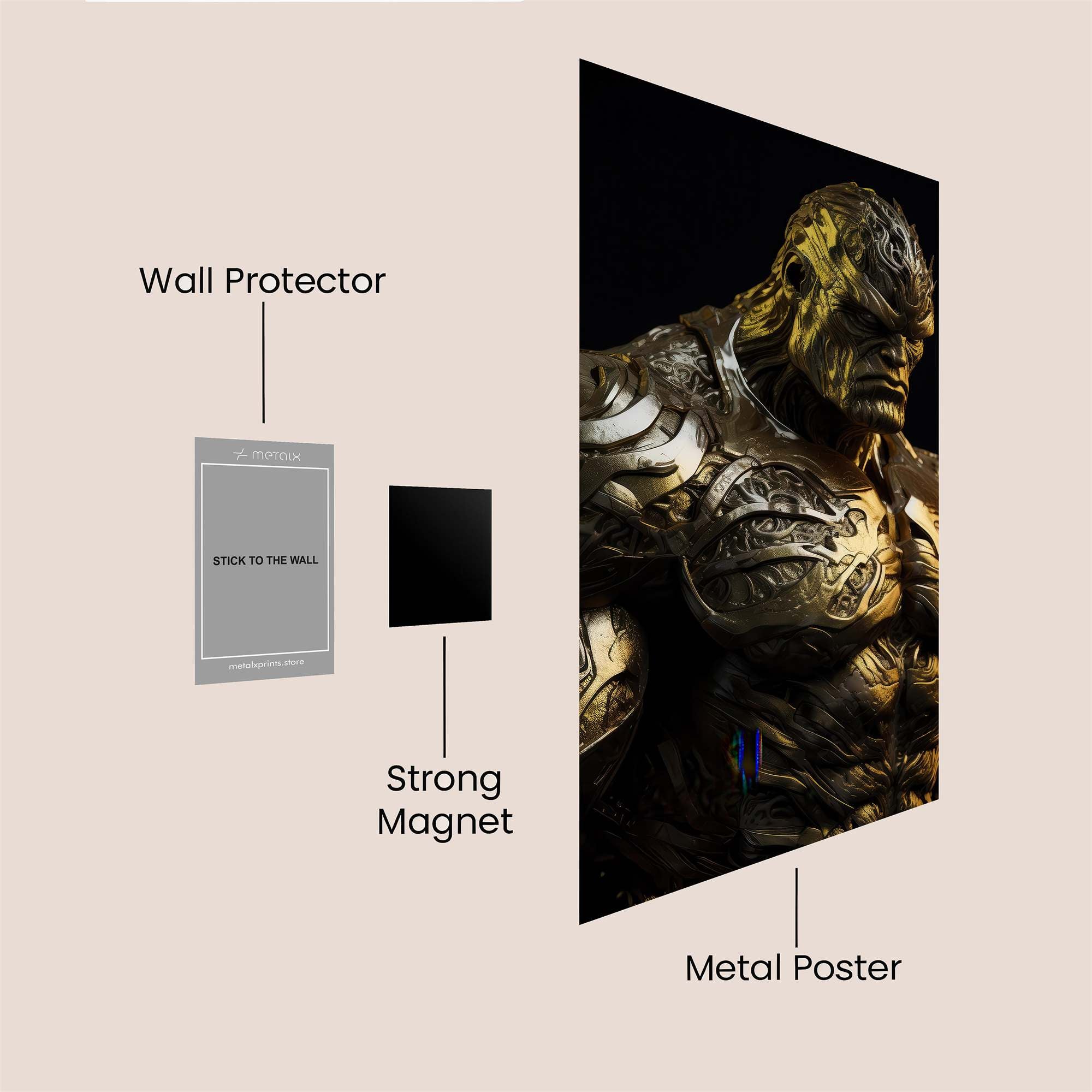 Hulk Majestic Safe Wall Magnetic / M