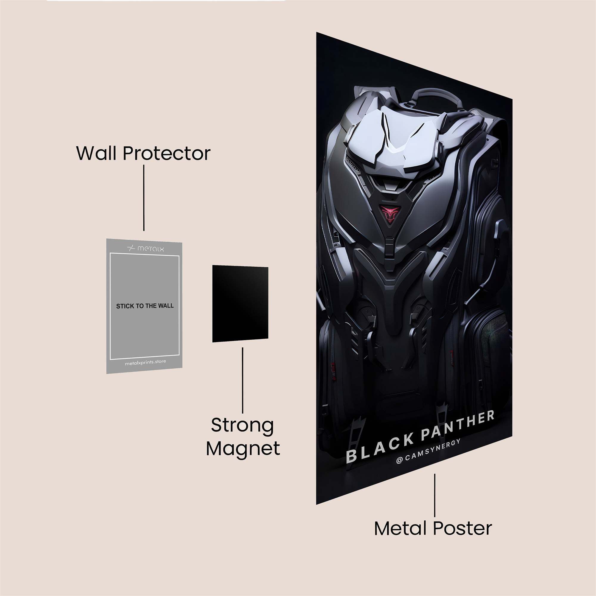 Cosmic Dream Safe Wall Magnetic / M