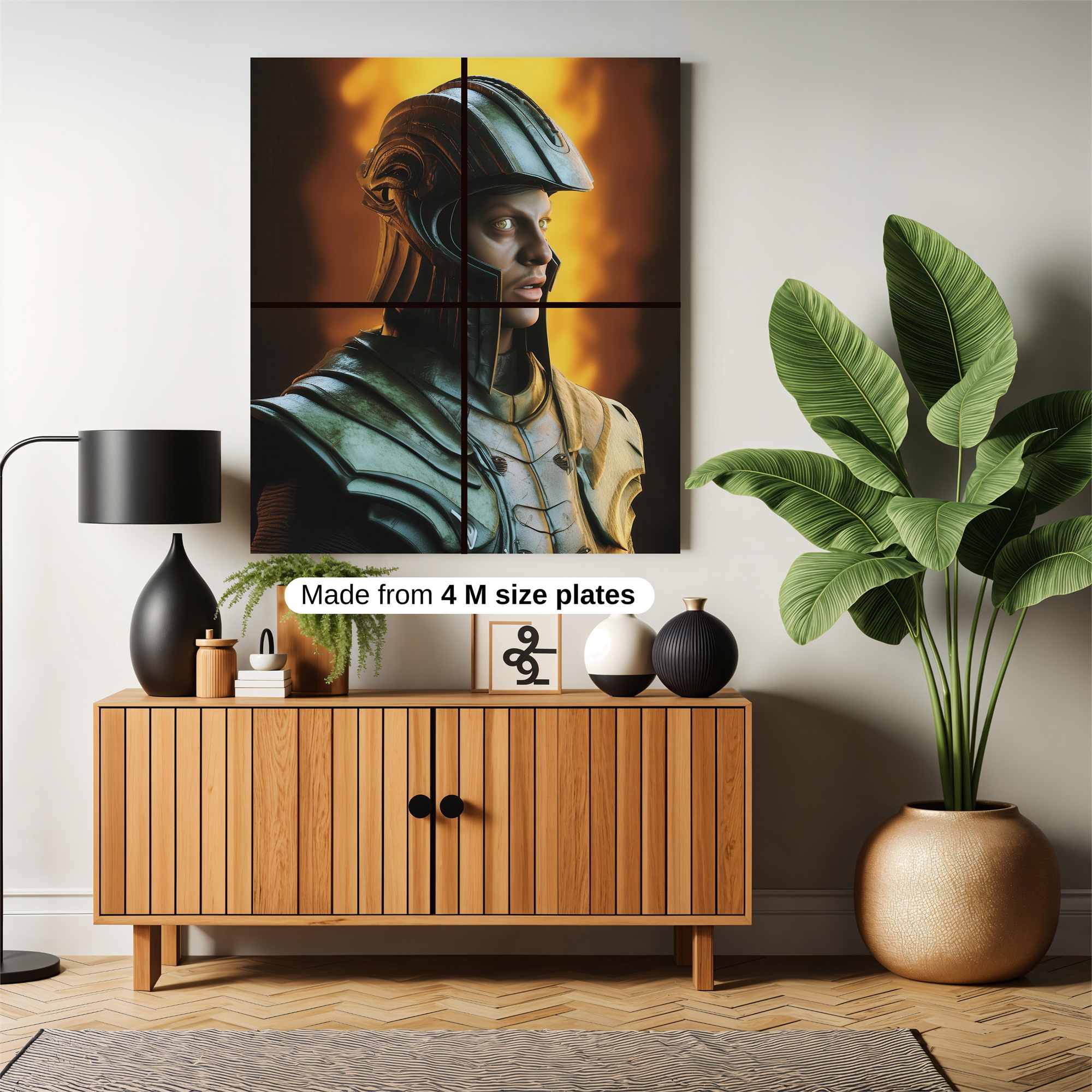 Warrior Blaze Safe Wall Magnetic / M