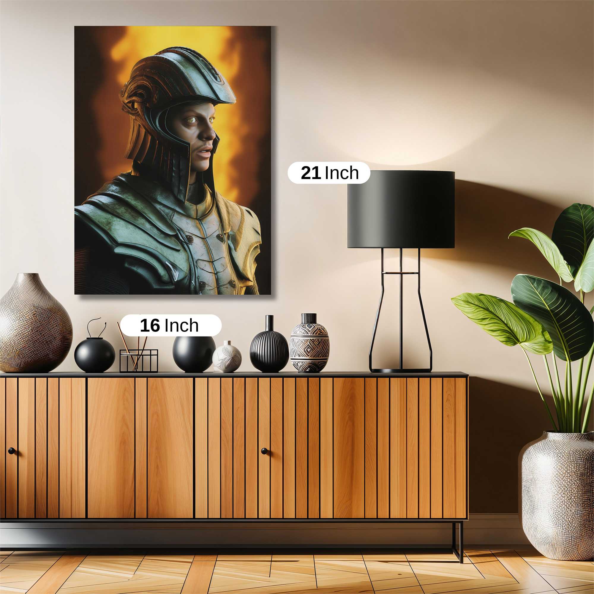 Warrior Blaze Safe Wall Magnetic / M