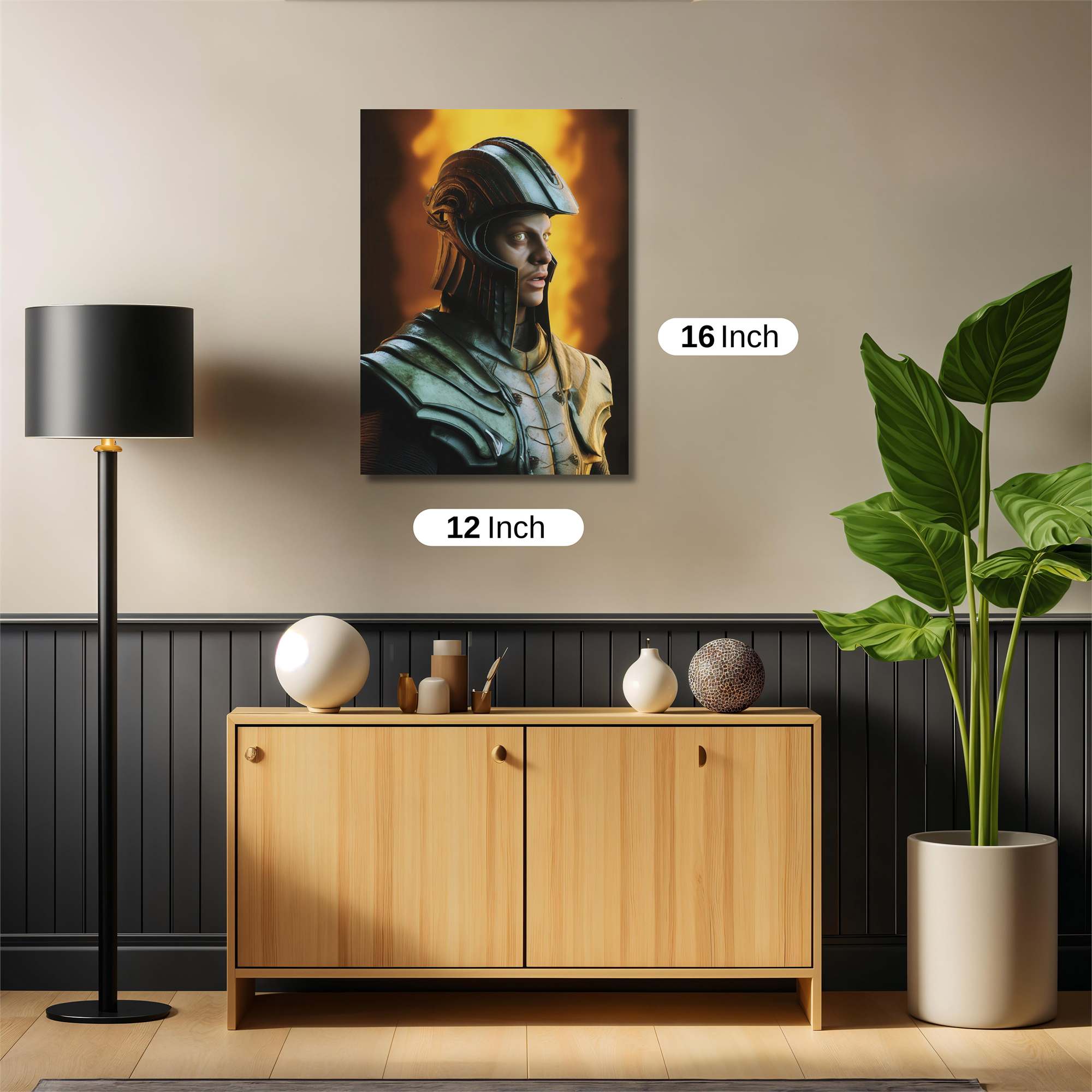 Warrior Blaze Safe Wall Magnetic / M