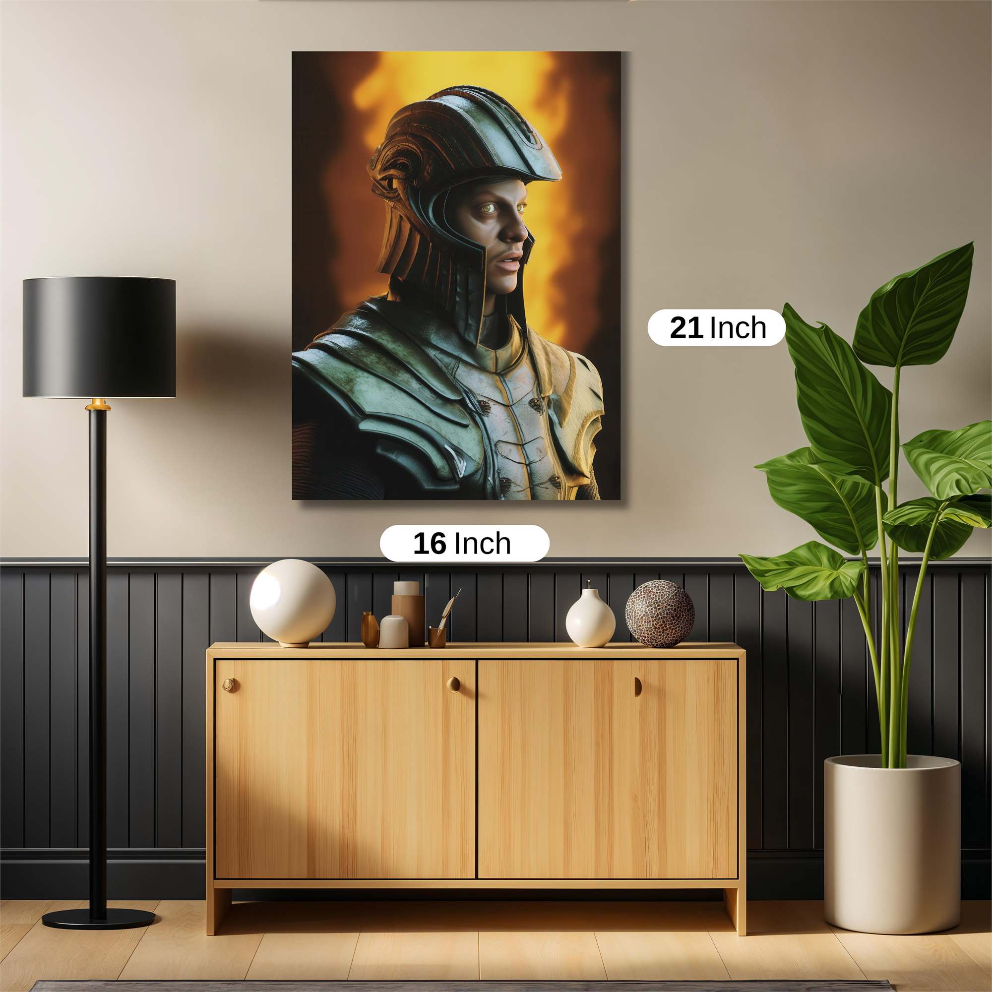 Warrior Blaze Safe Wall Magnetic / M