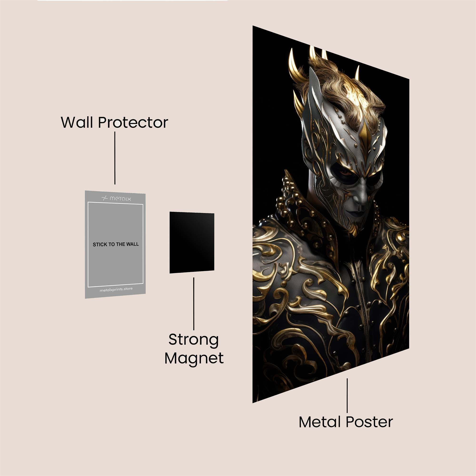 Dreadlord Majestic Safe Wall Magnetic / M