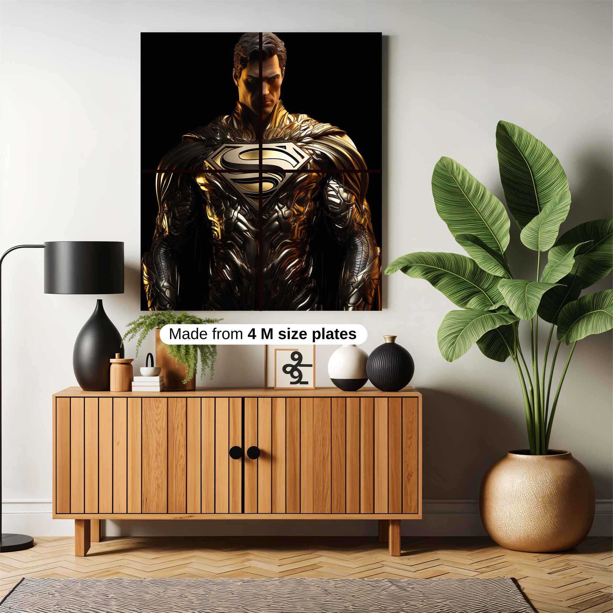 Superman Regal Safe Wall Magnetic / M