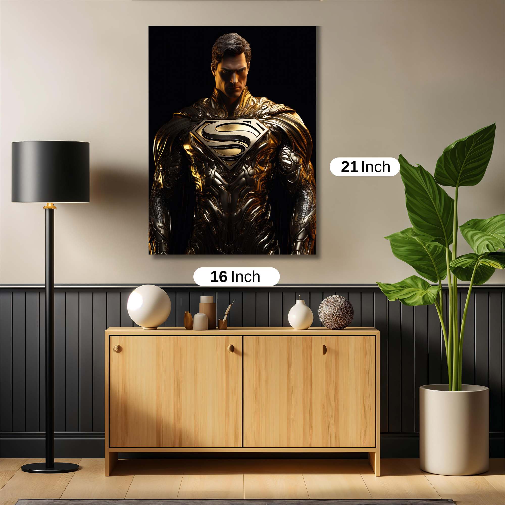 Superman Regal Safe Wall Magnetic / M
