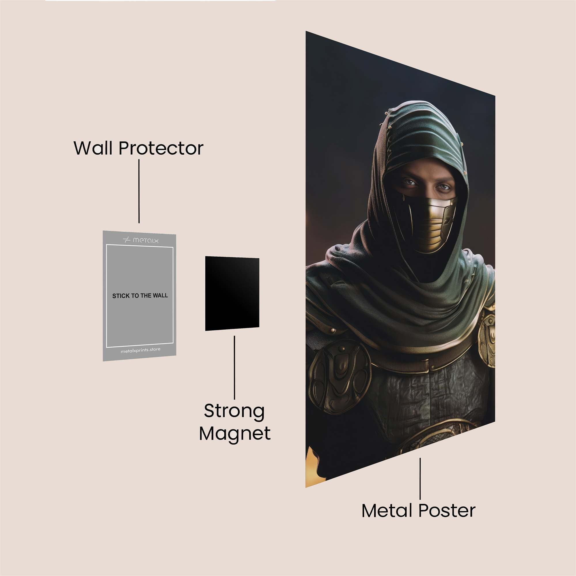 Kotal Kahn - Majestic Safe Wall Magnetic / M