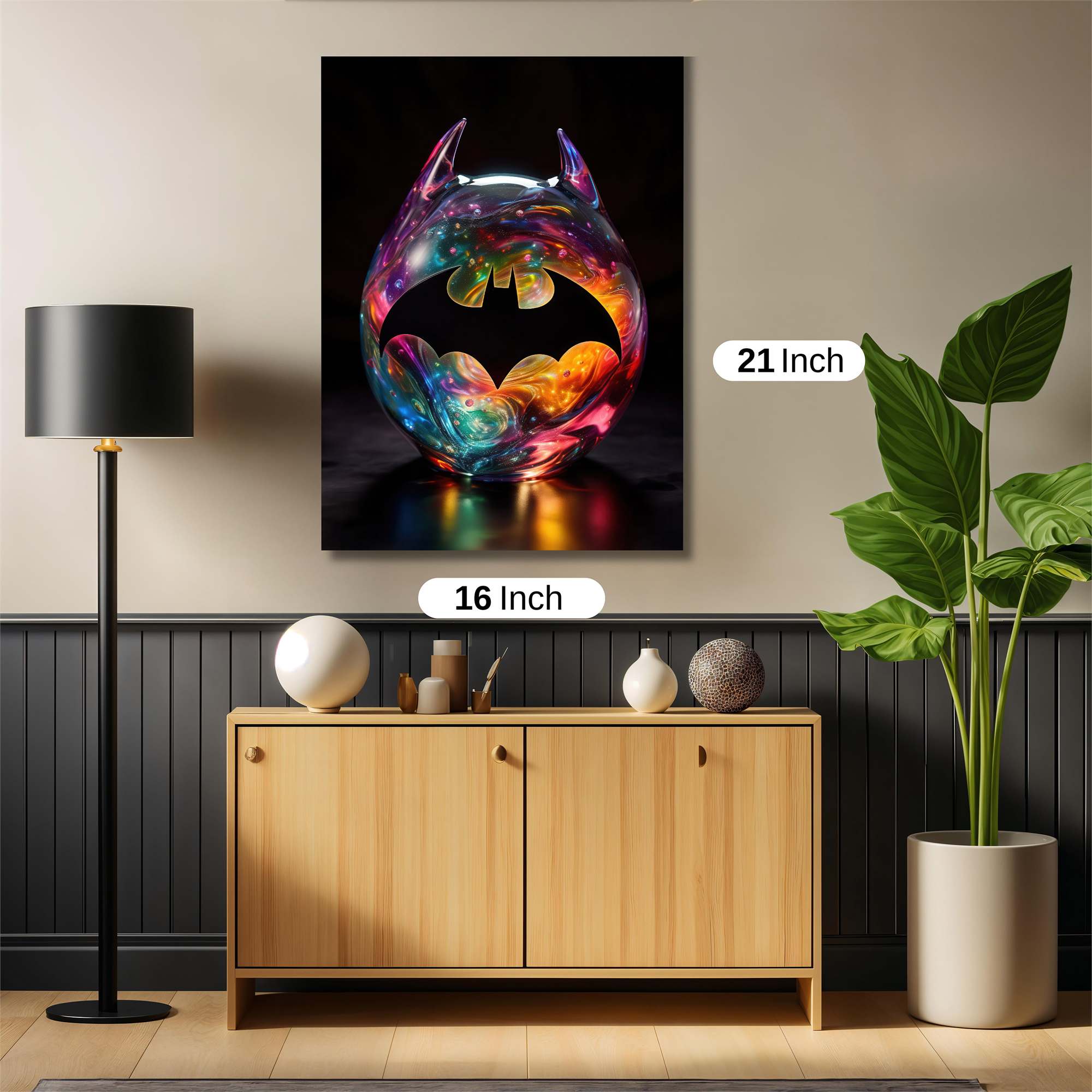 Batman Radiant Safe Wall Magnetic / M