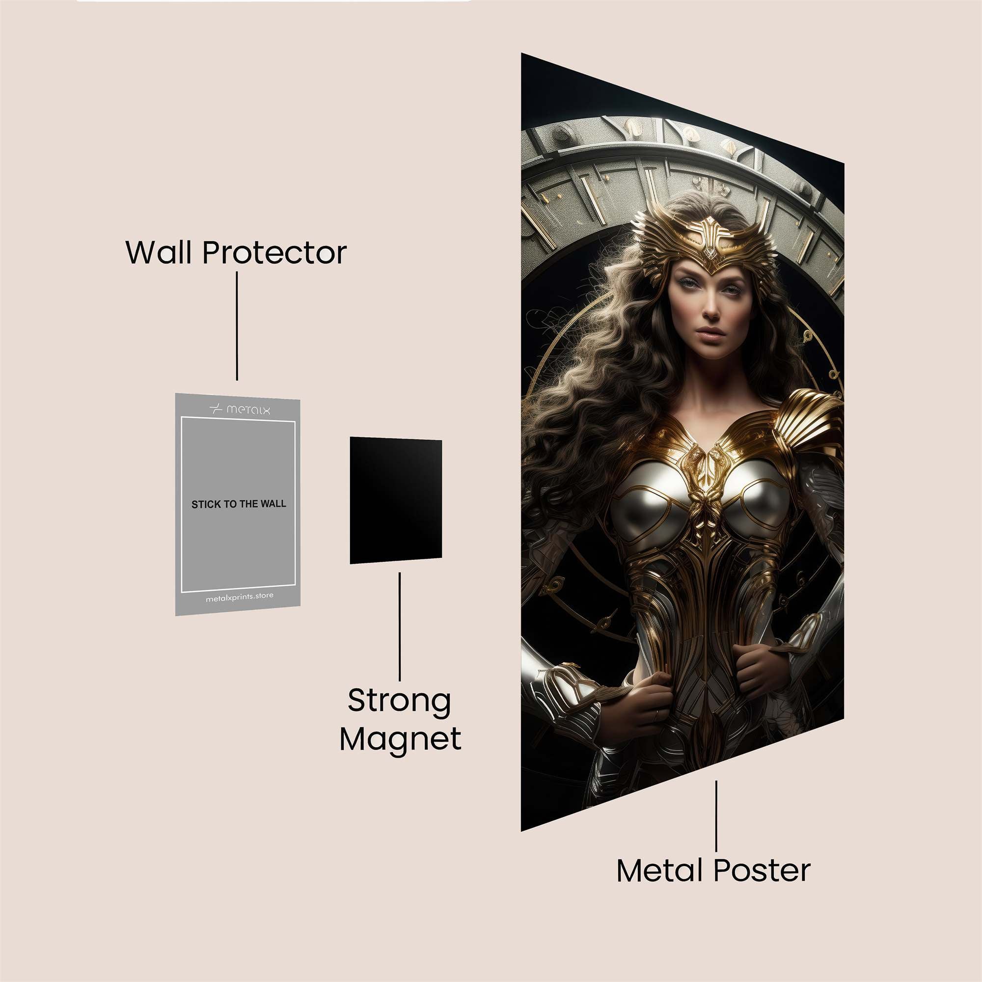 Diana Regal Safe Wall Magnetic / M