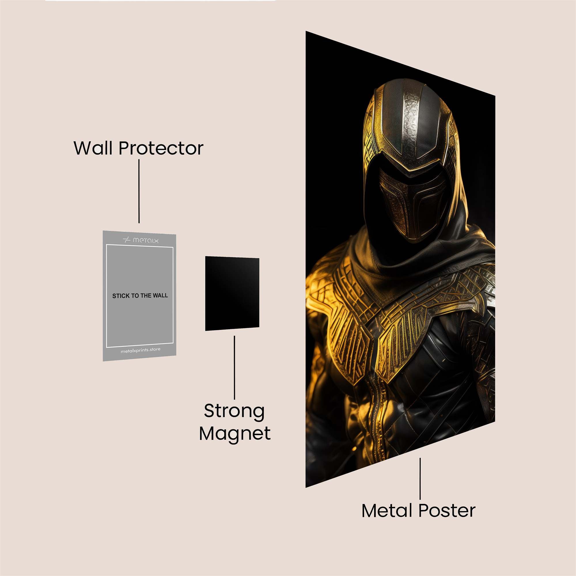 Nocturnal Enigma Safe Wall Magnetic / M