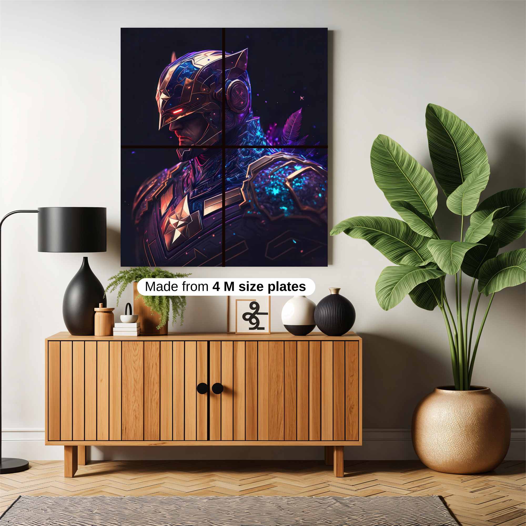 Captain Radiant Safe Wall Magnetic / M