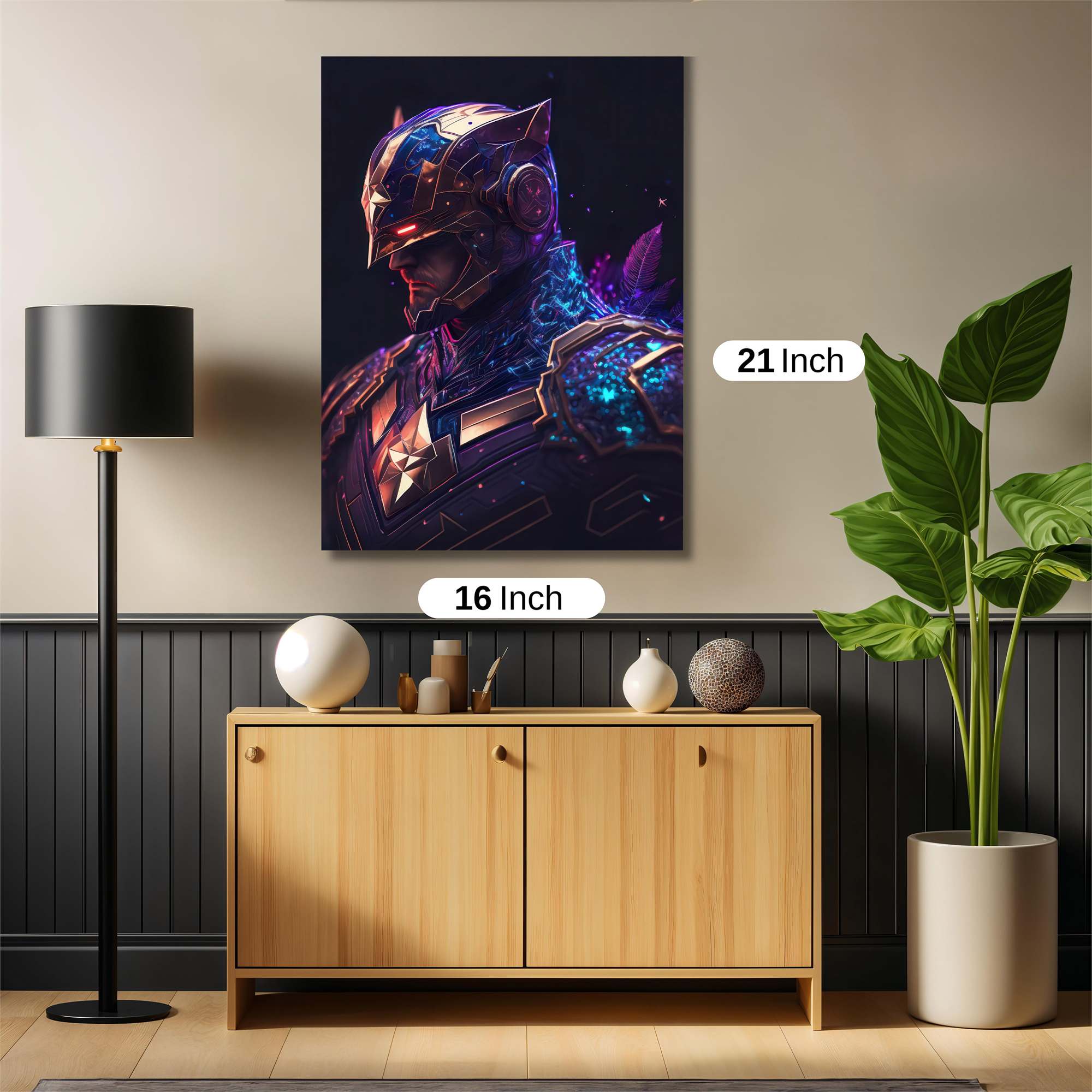 Captain Radiant Safe Wall Magnetic / M