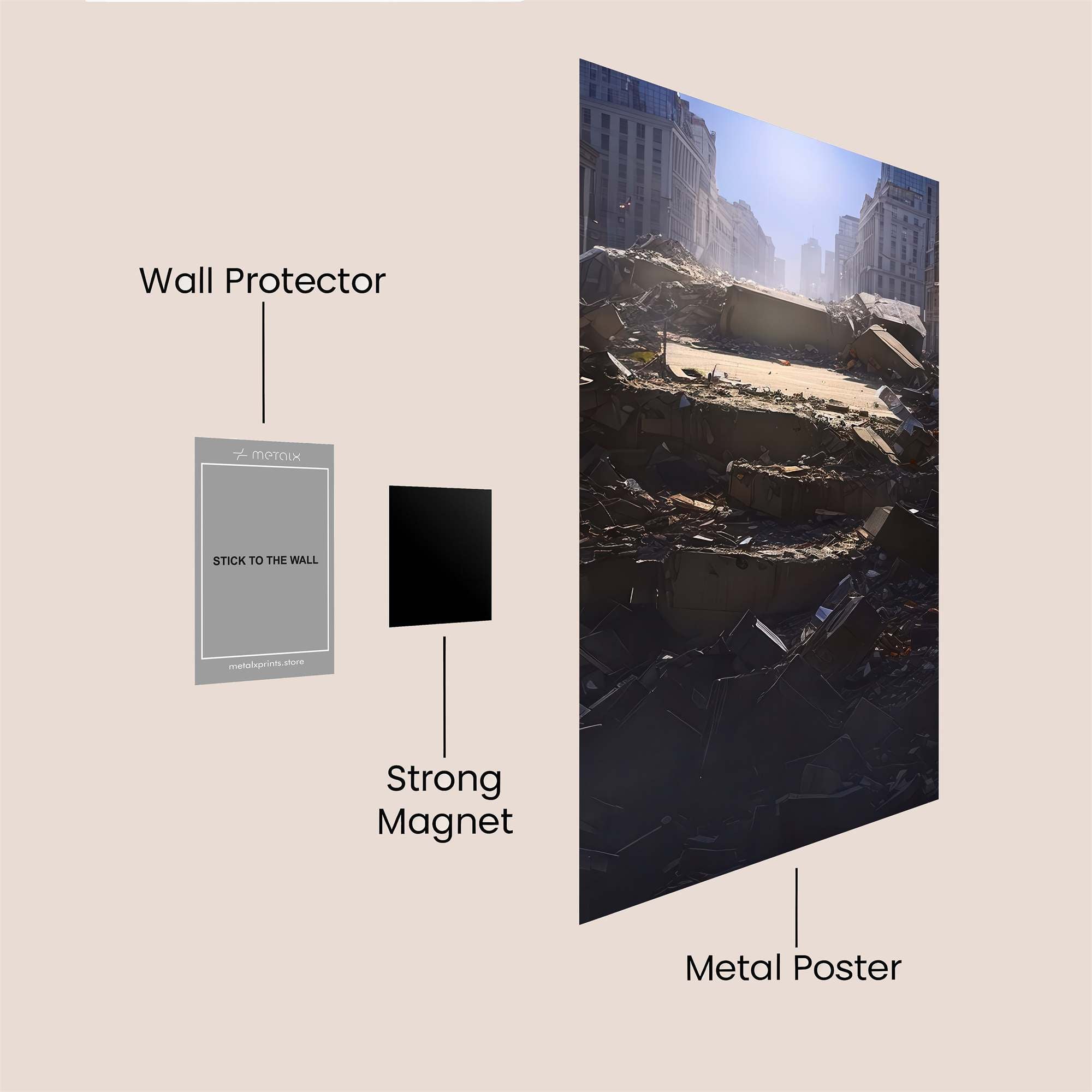 Apocalypse Unveiled Safe Wall Magnetic / M