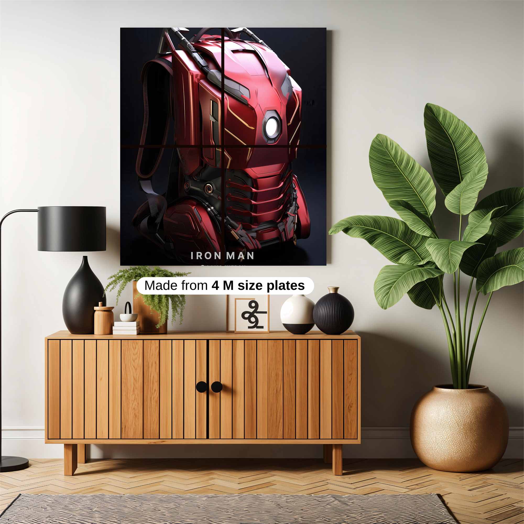 Steampunk Enigma Safe Wall Magnetic / M