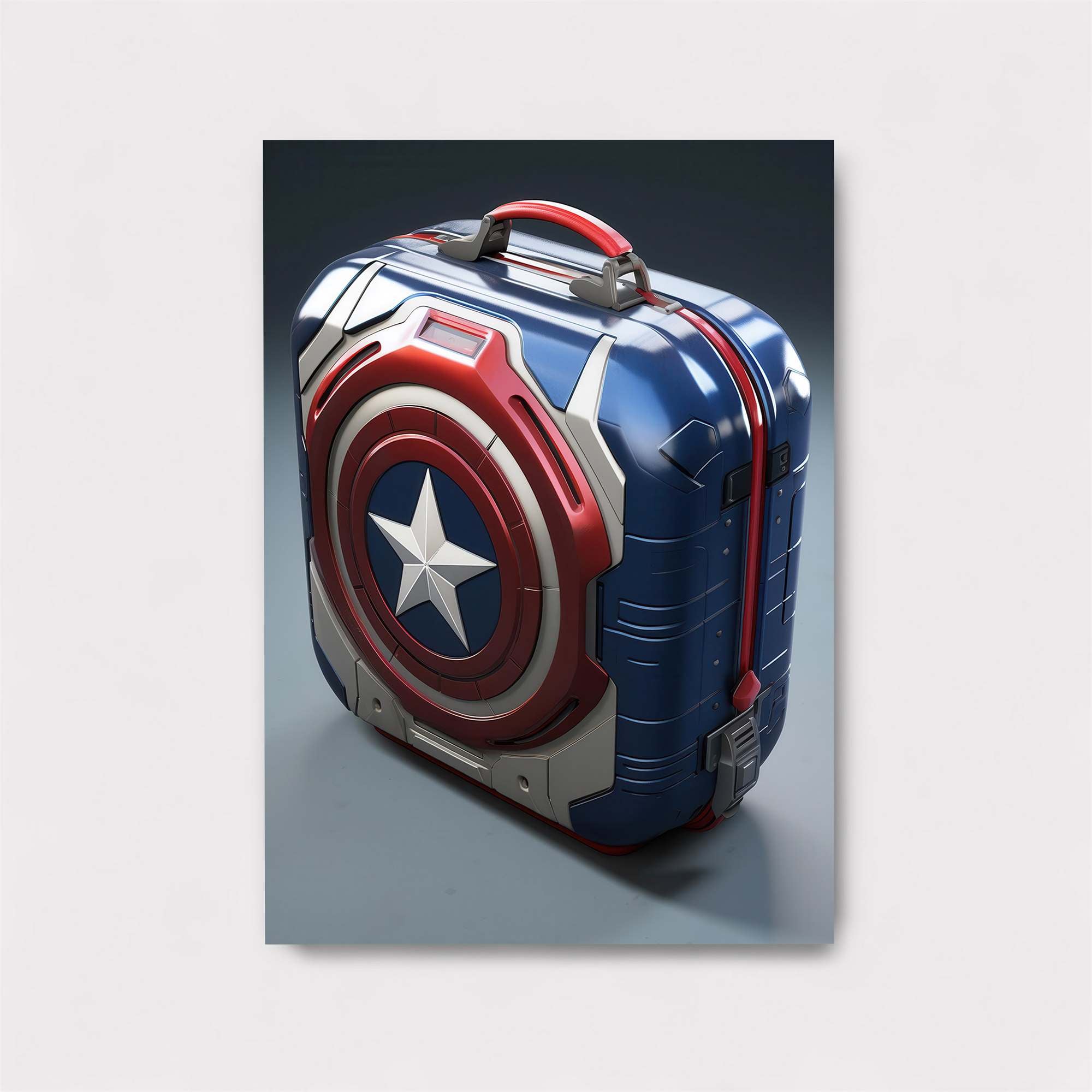 Captain Heroic Safe Wall Magnetic / M