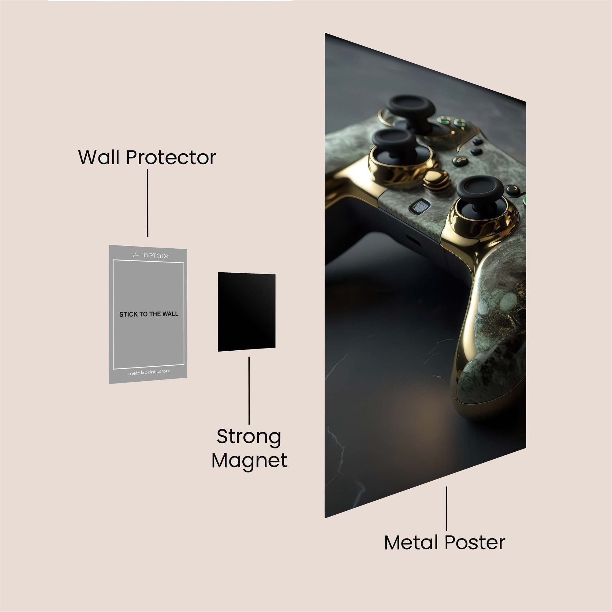 Controller Elegance Safe Wall Magnetic / M