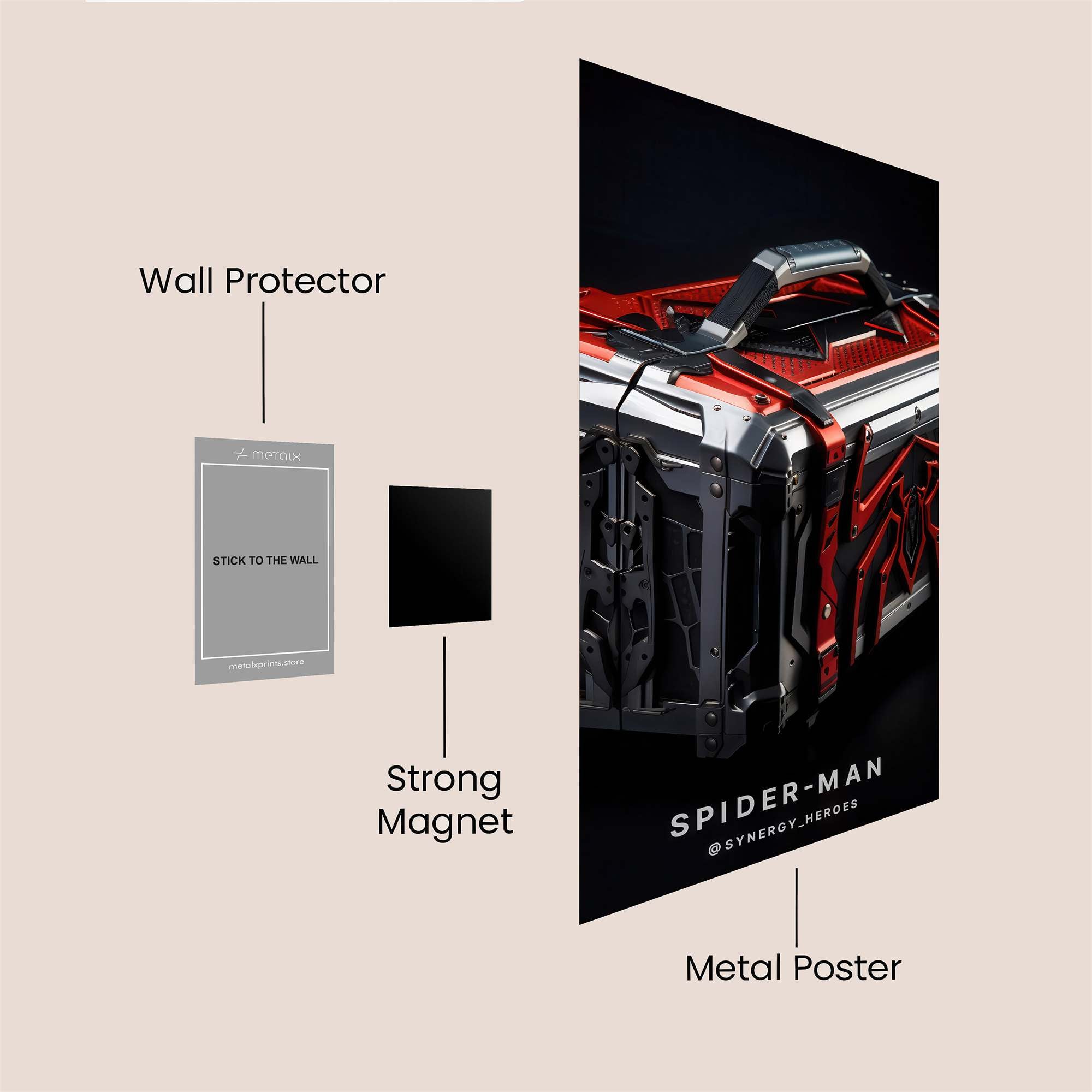 Flash Frenzy Safe Wall Magnetic / M