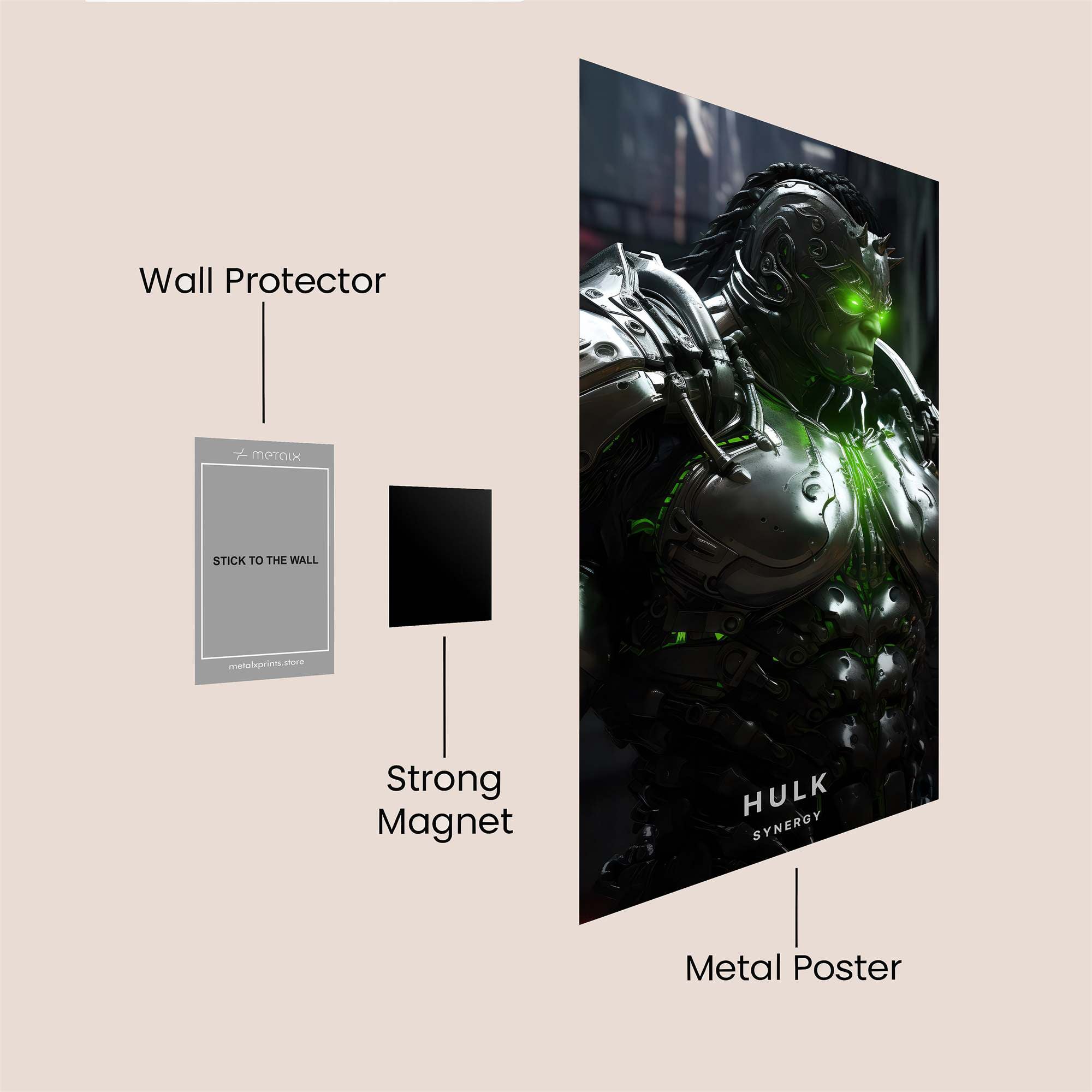 Phoenix Majestic Safe Wall Magnetic / M