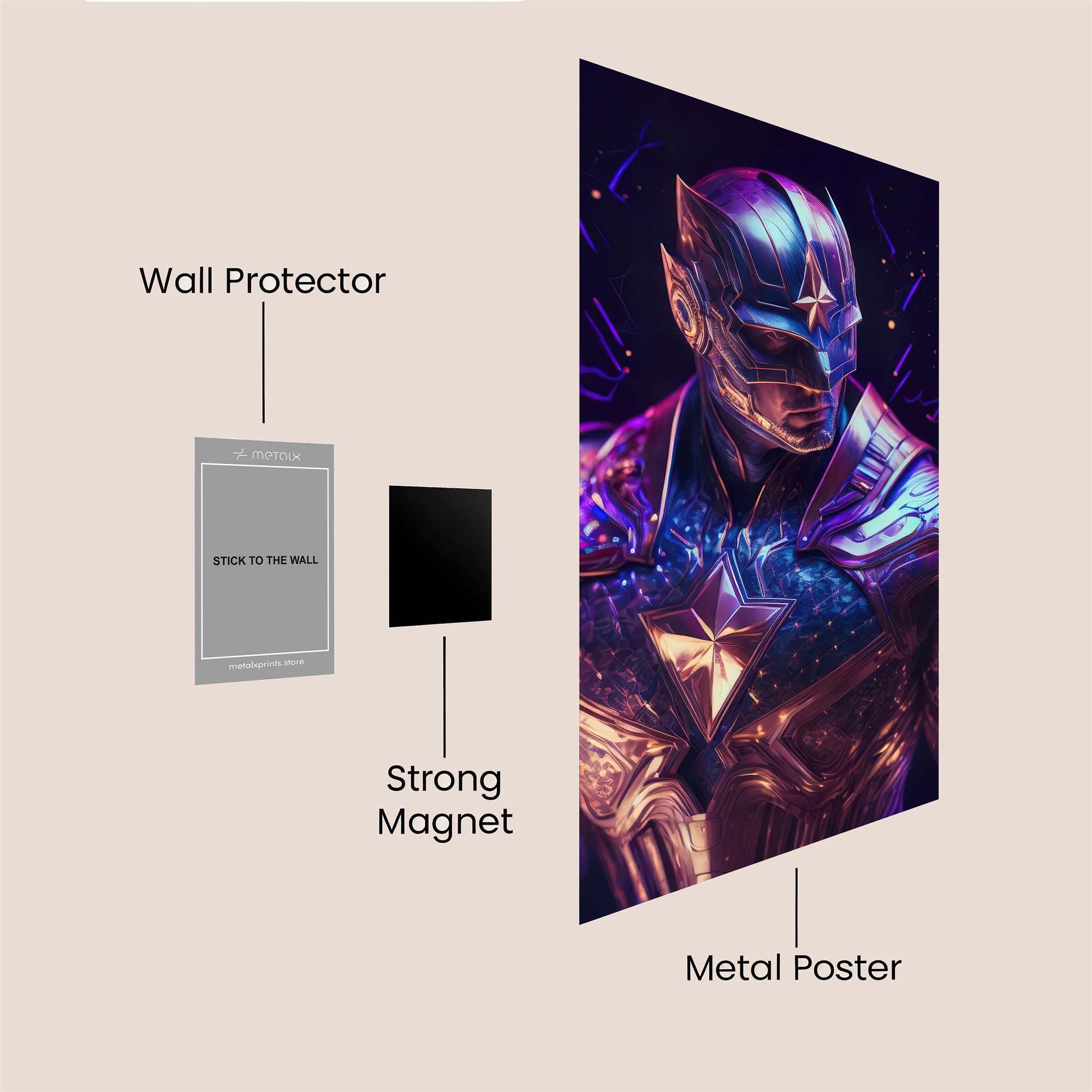 Starlight Serenity Safe Wall Magnetic / M