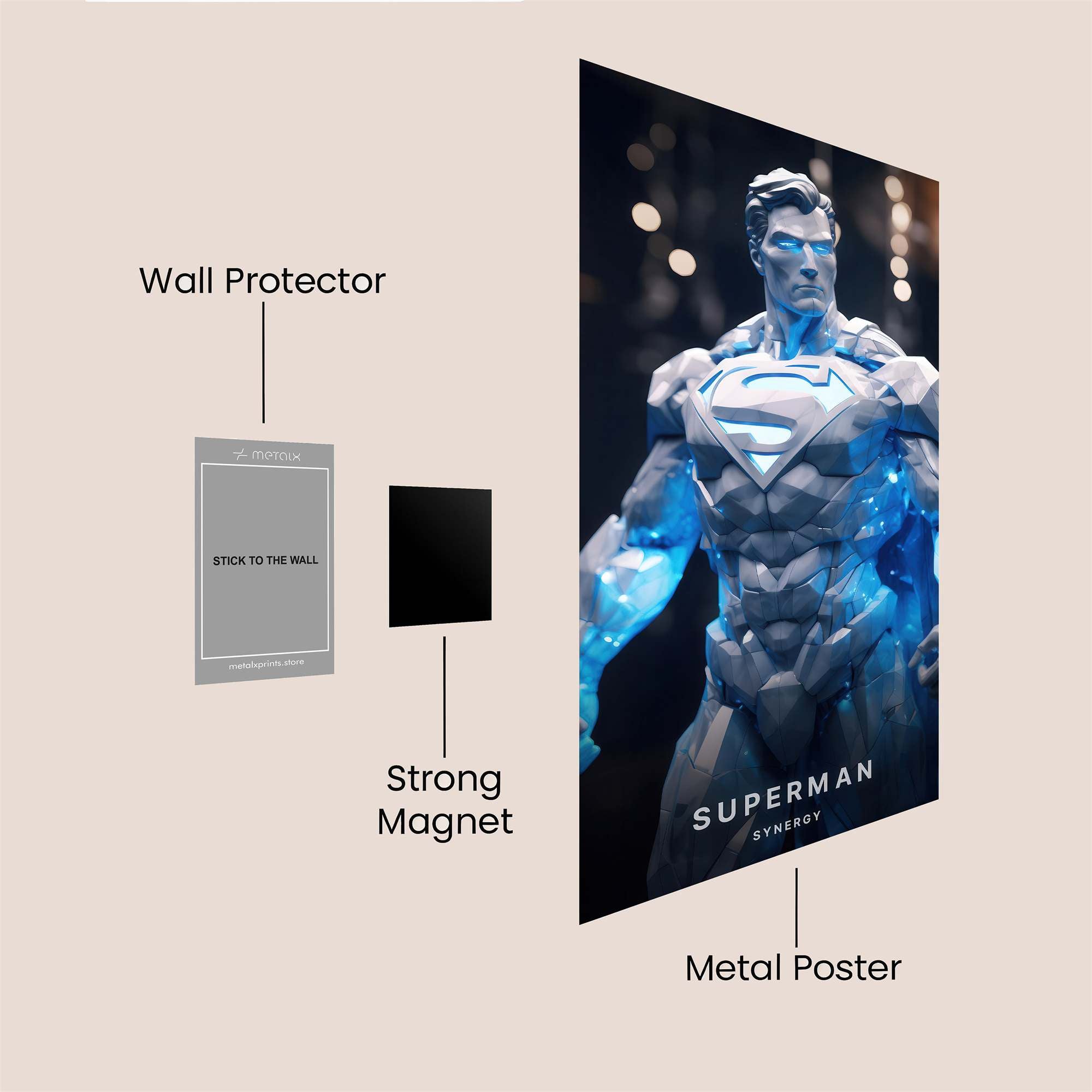 Samurai Frost Safe Wall Magnetic / M