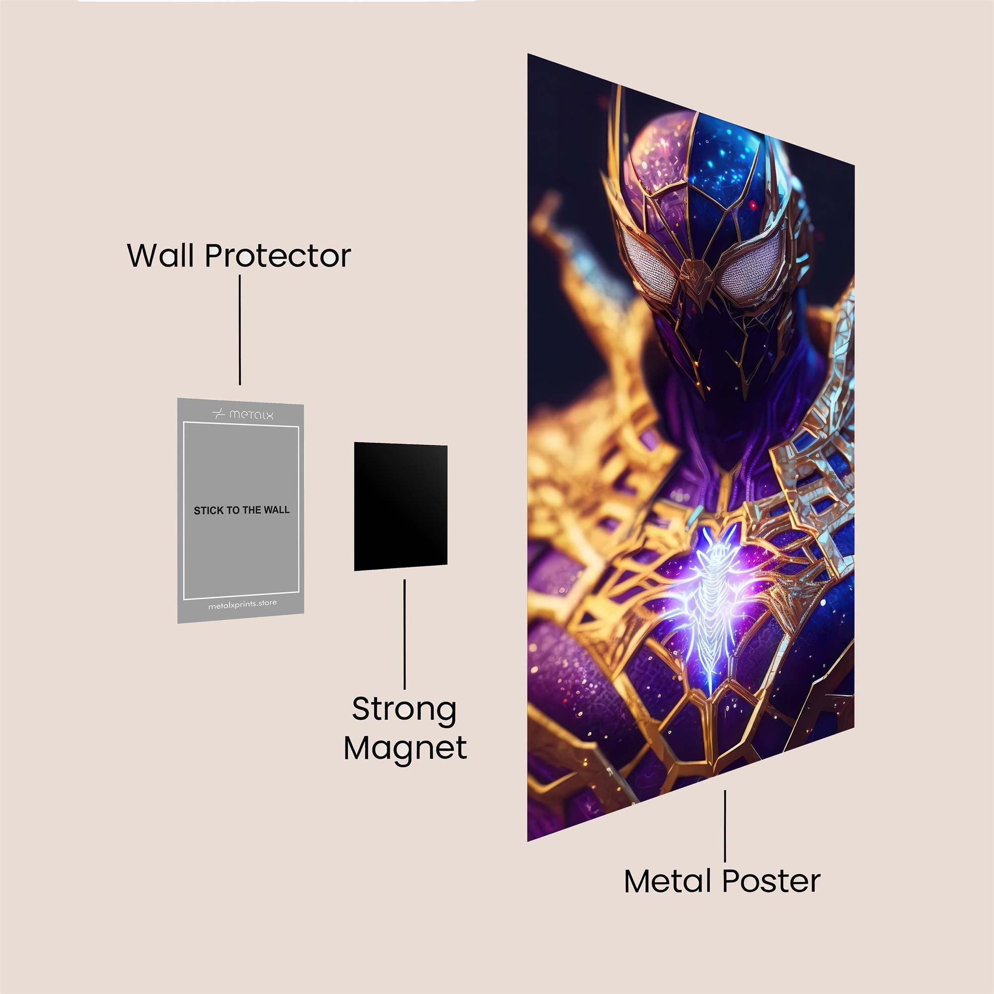 Cosmic Majesty Safe Wall Magnetic / M