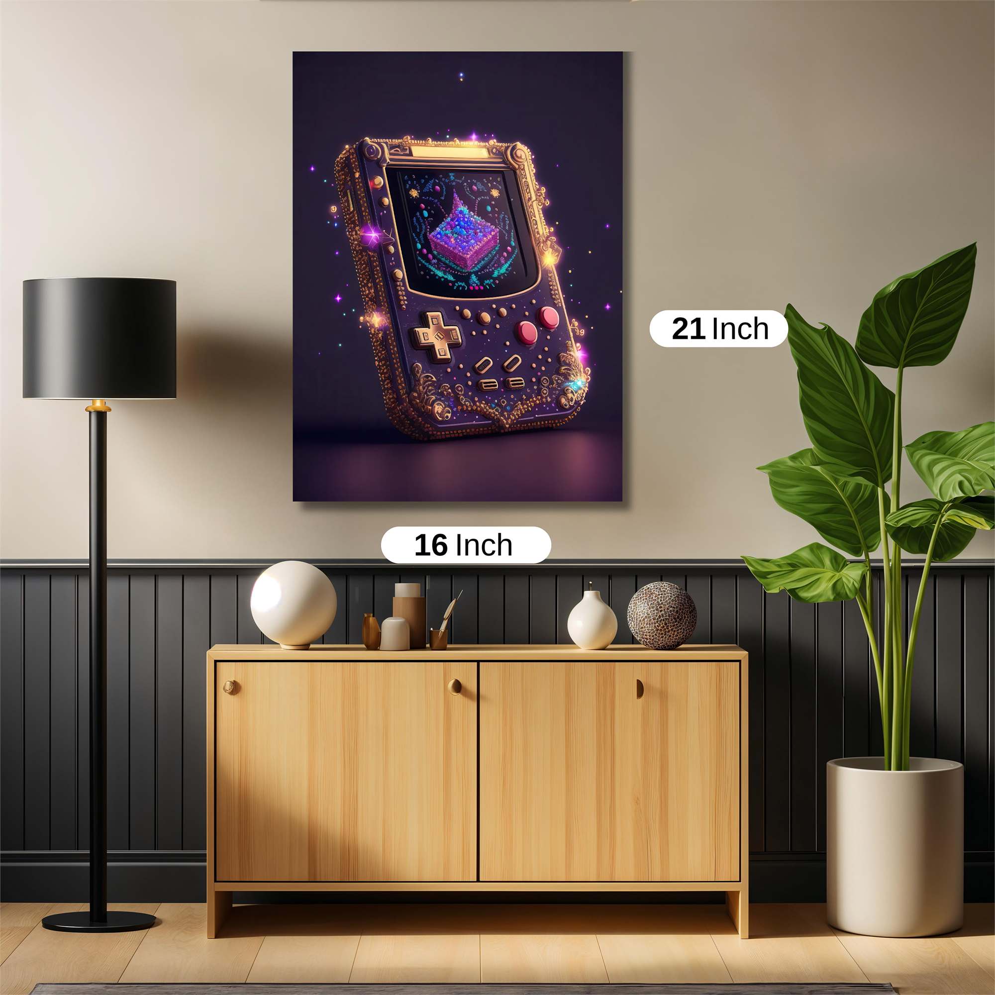 Crystal Enchantment Safe Wall Magnetic / M