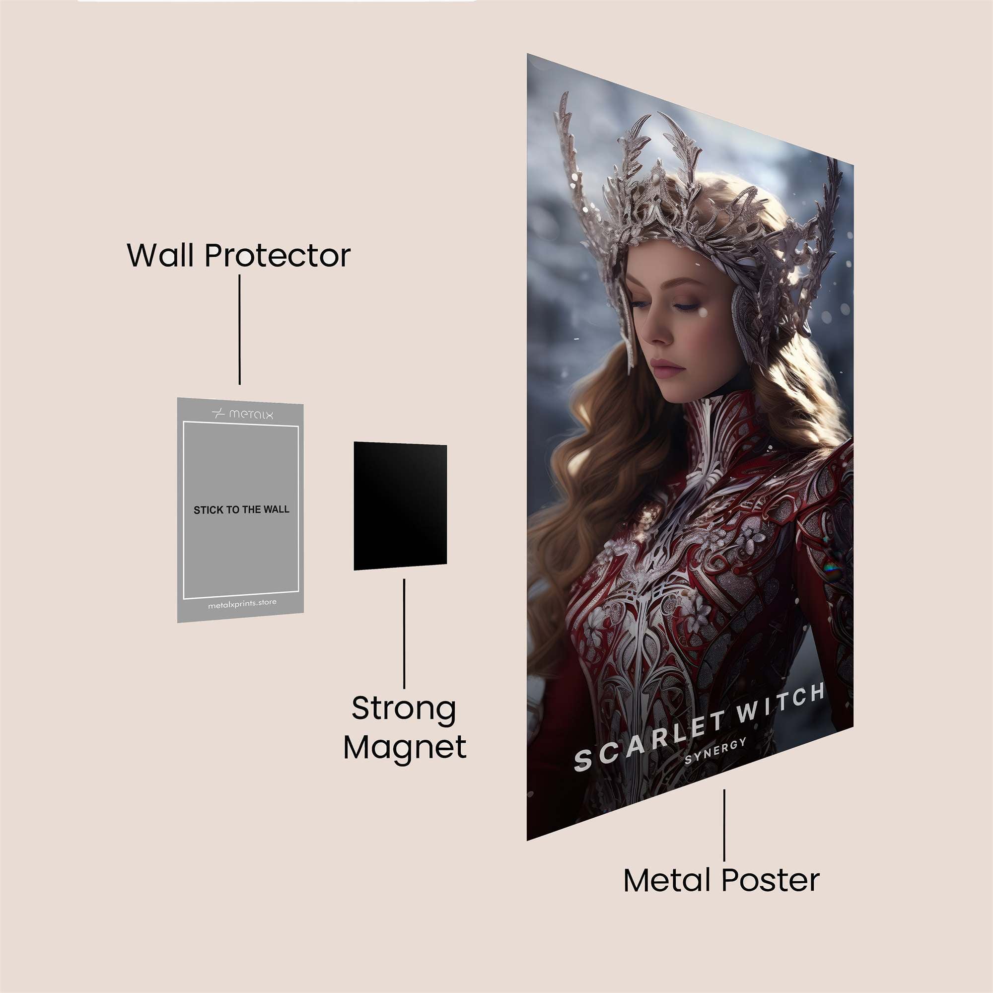 Cyber Frenzy Safe Wall Magnetic / M