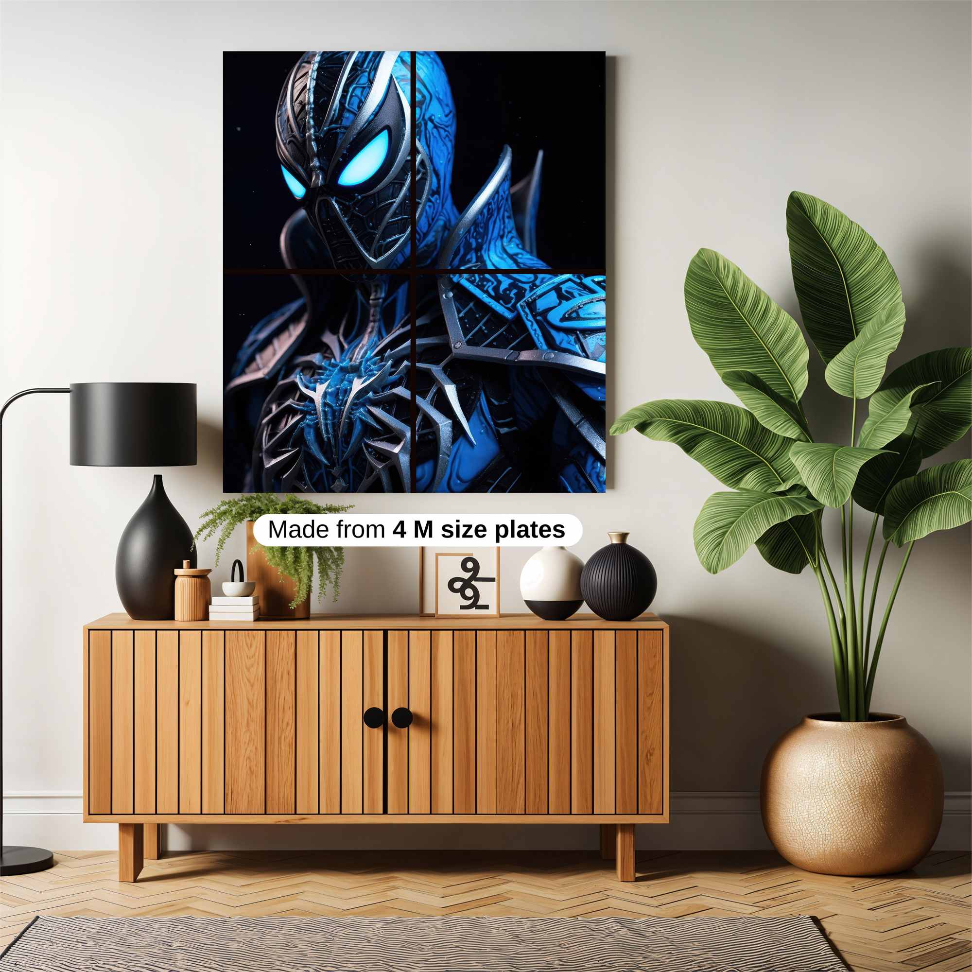 Spider Eerie Safe Wall Magnetic / M