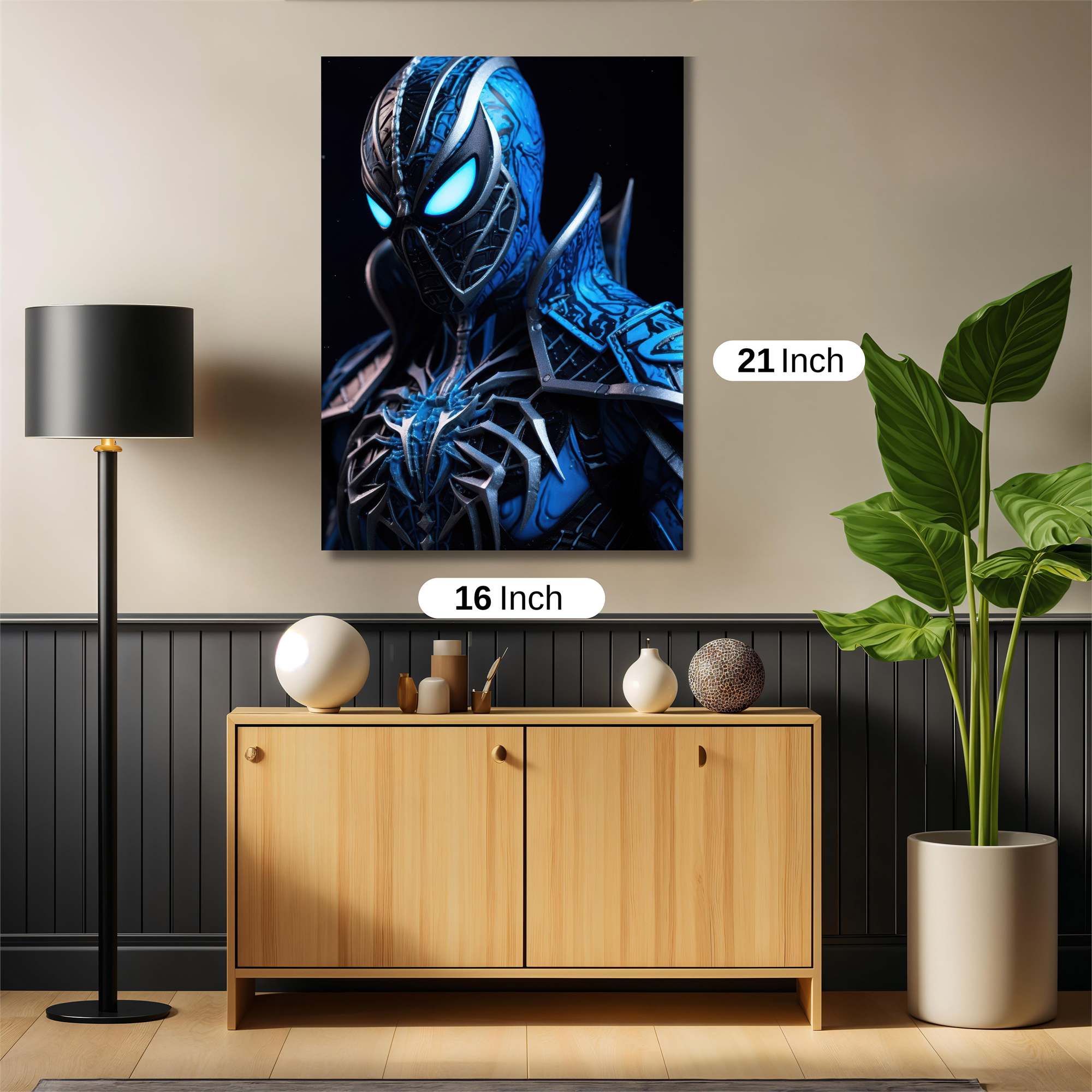 Spider Eerie Safe Wall Magnetic / M