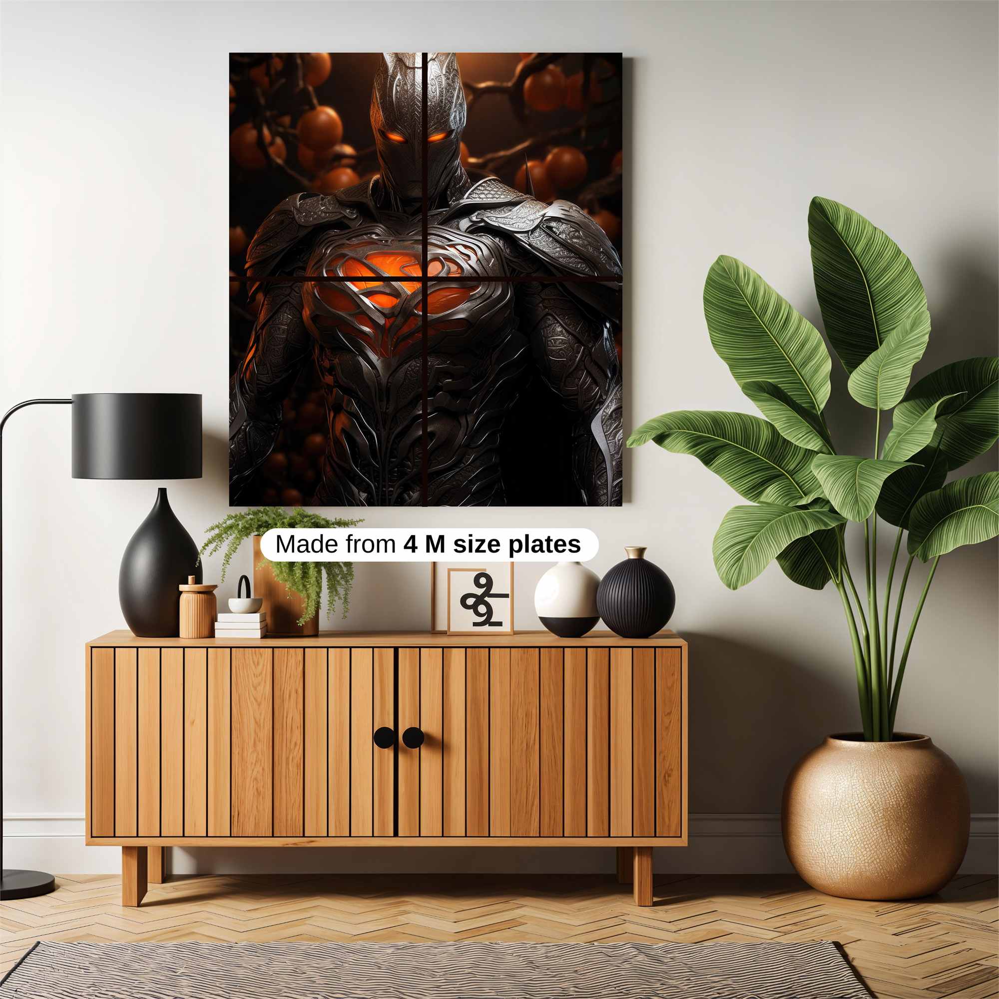 Superman Sinister Safe Wall Magnetic / M