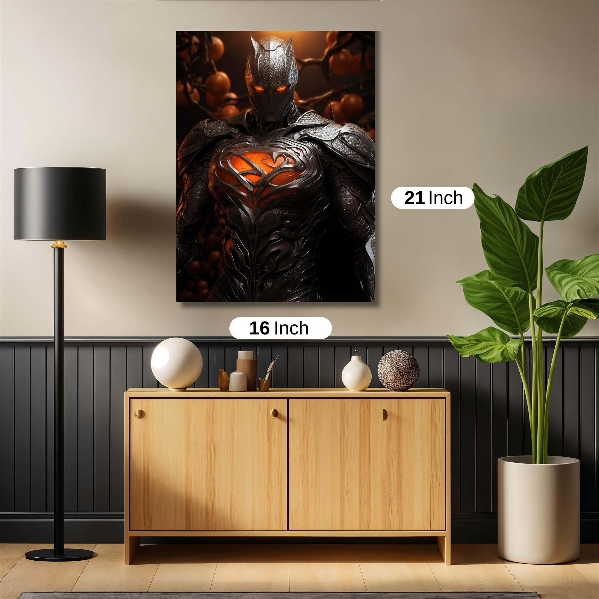 Superman Sinister Safe Wall Magnetic / M