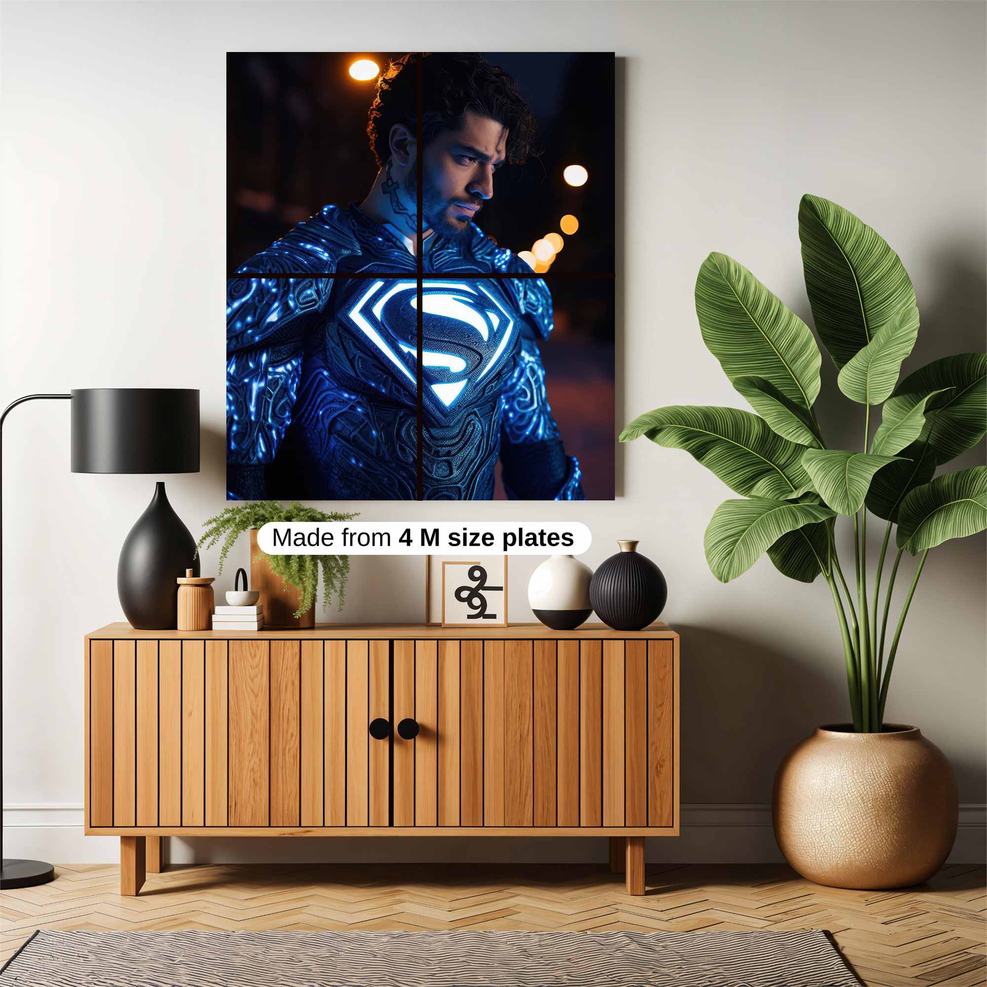 Superman Serene Safe Wall Magnetic / M