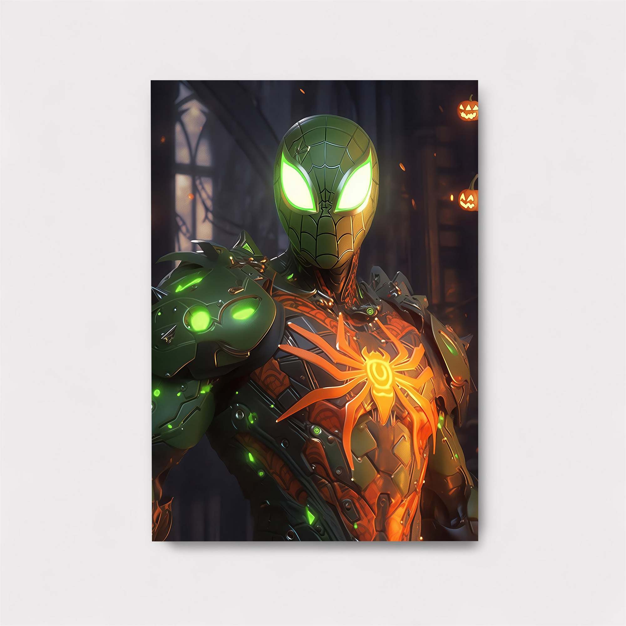 Spider Glow Safe Wall Magnetic / M