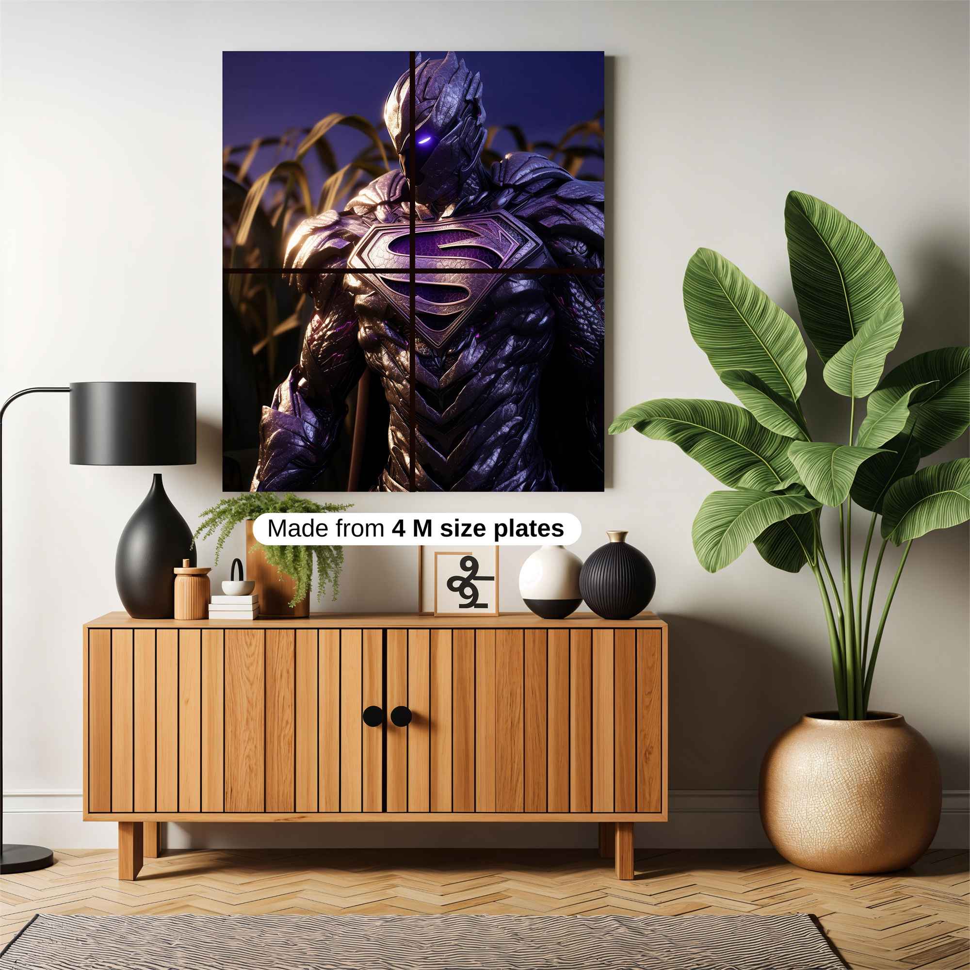 Superman Sinister Safe Wall Magnetic / M