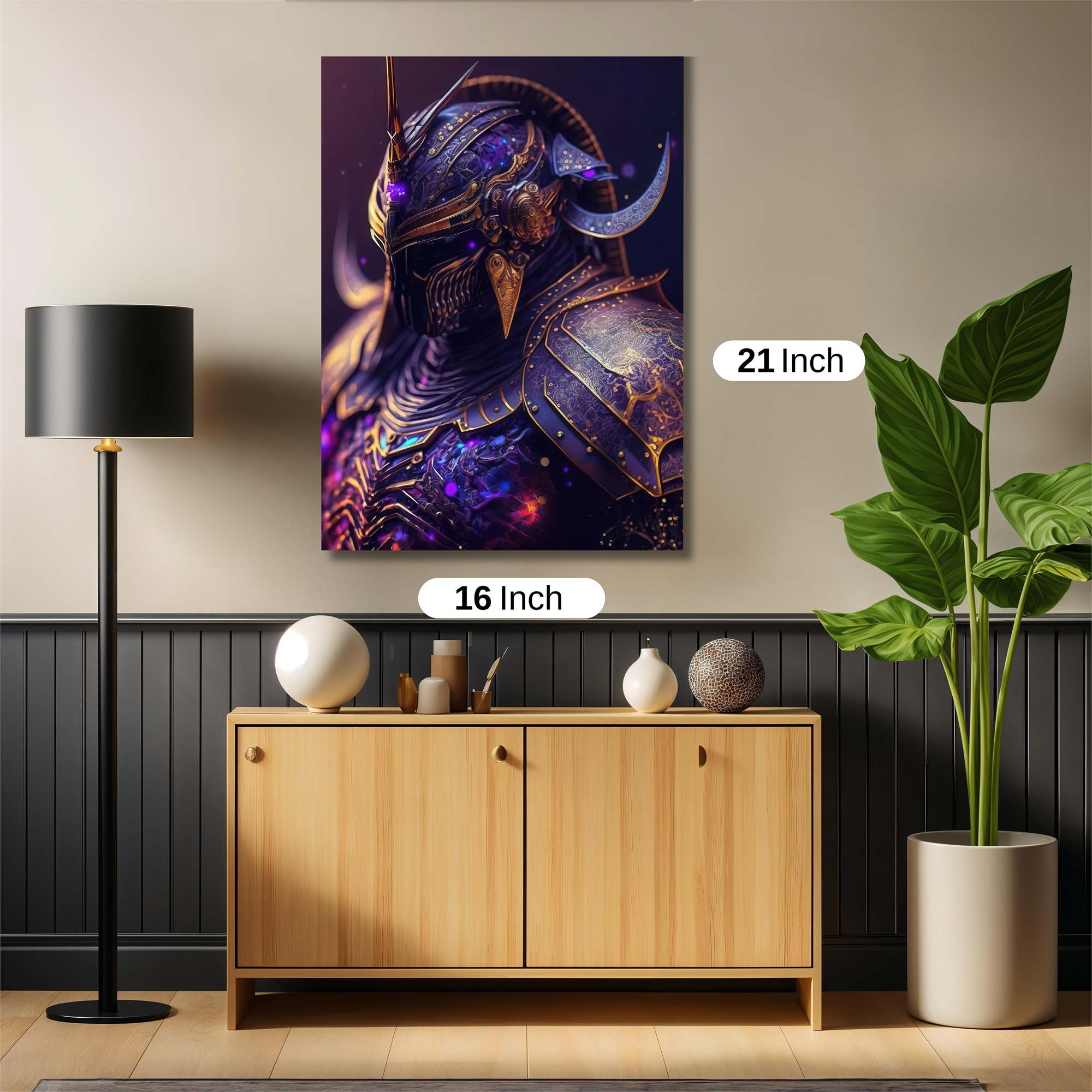 Galactic Warrior Safe Wall Magnetic / M