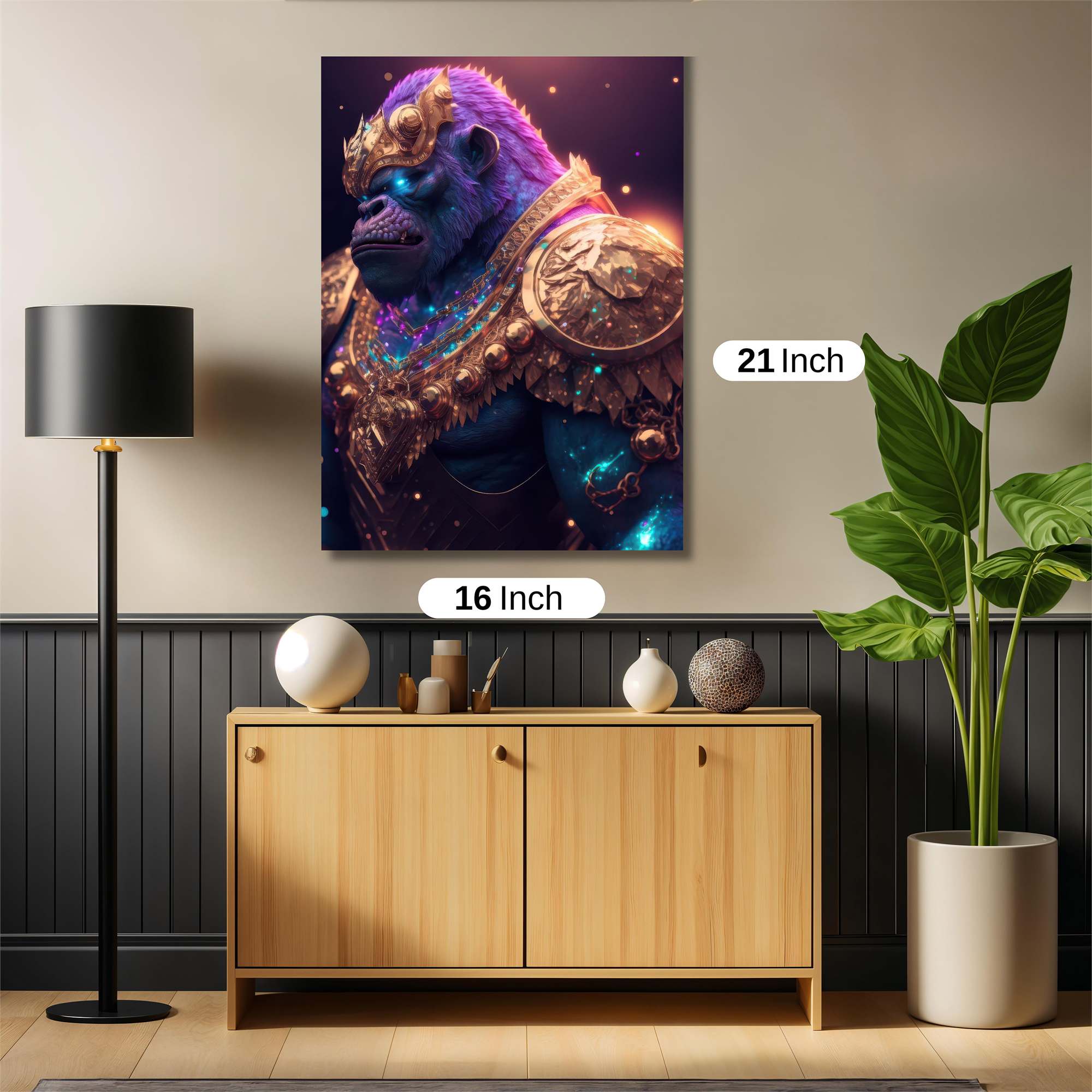 Hanuman Regal Safe Wall Magnetic / M