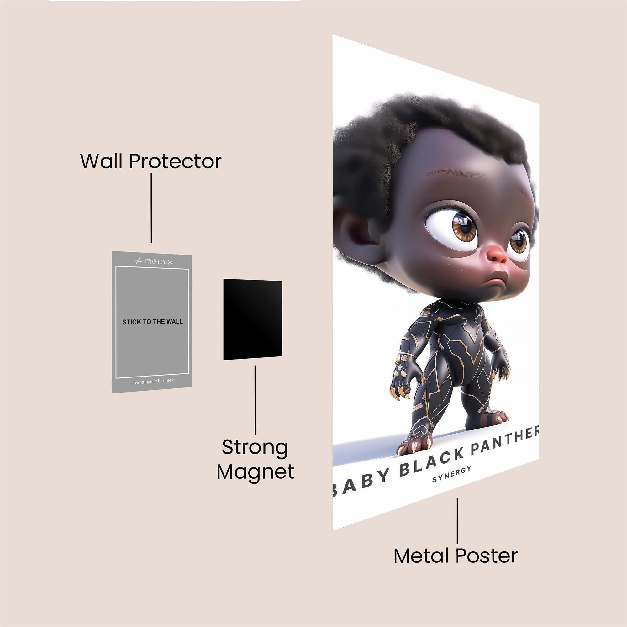 Loki's Majesty Safe Wall Magnetic / M