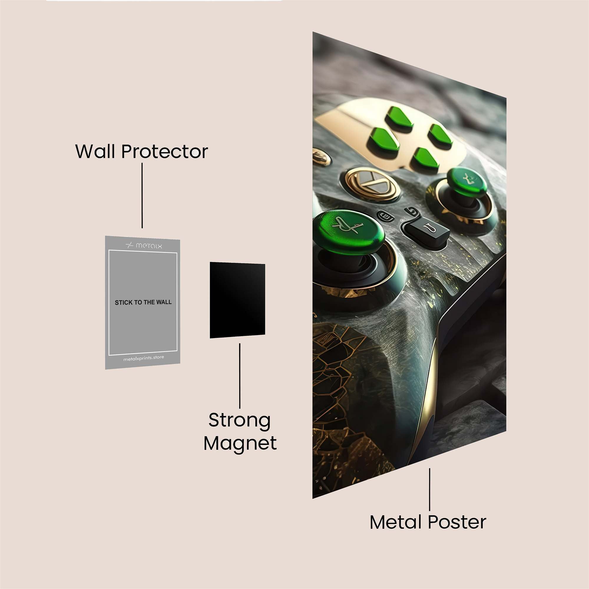 Xbox Regal Safe Wall Magnetic / M