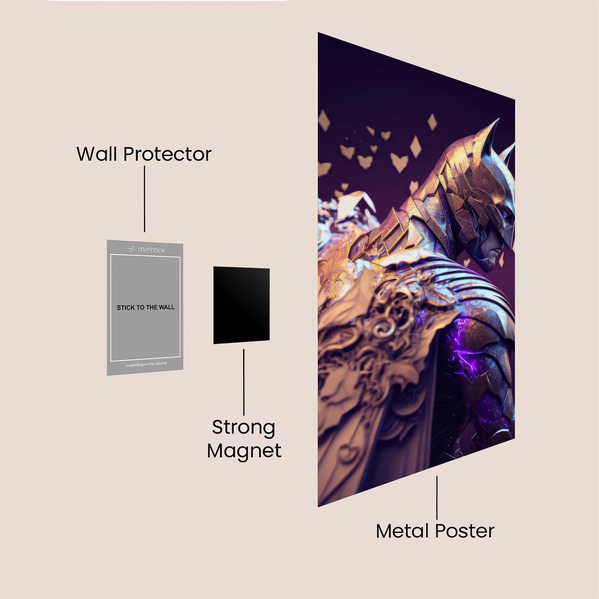 Batman Regal Safe Wall Magnetic / M
