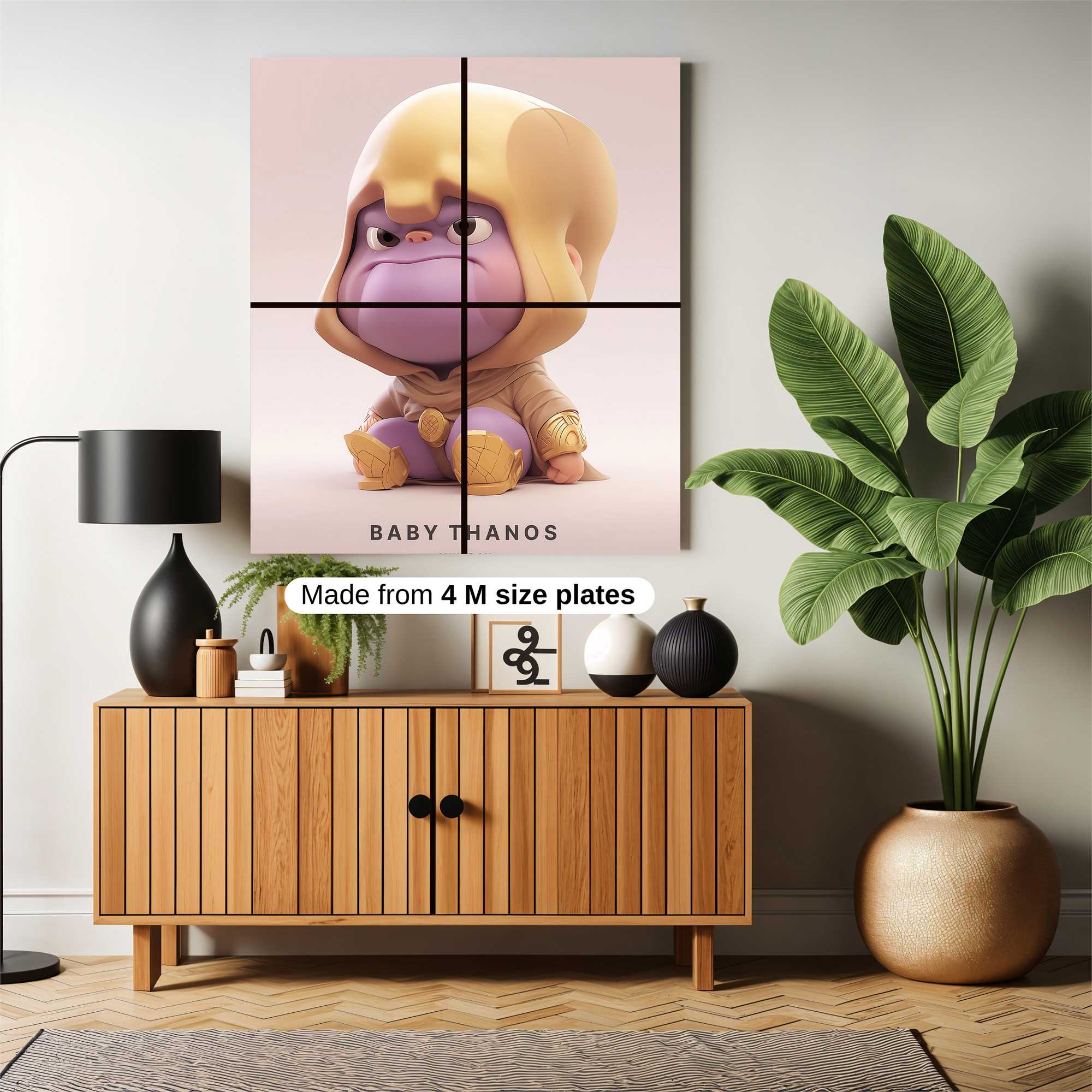 Tiger Harmony Safe Wall Magnetic / M