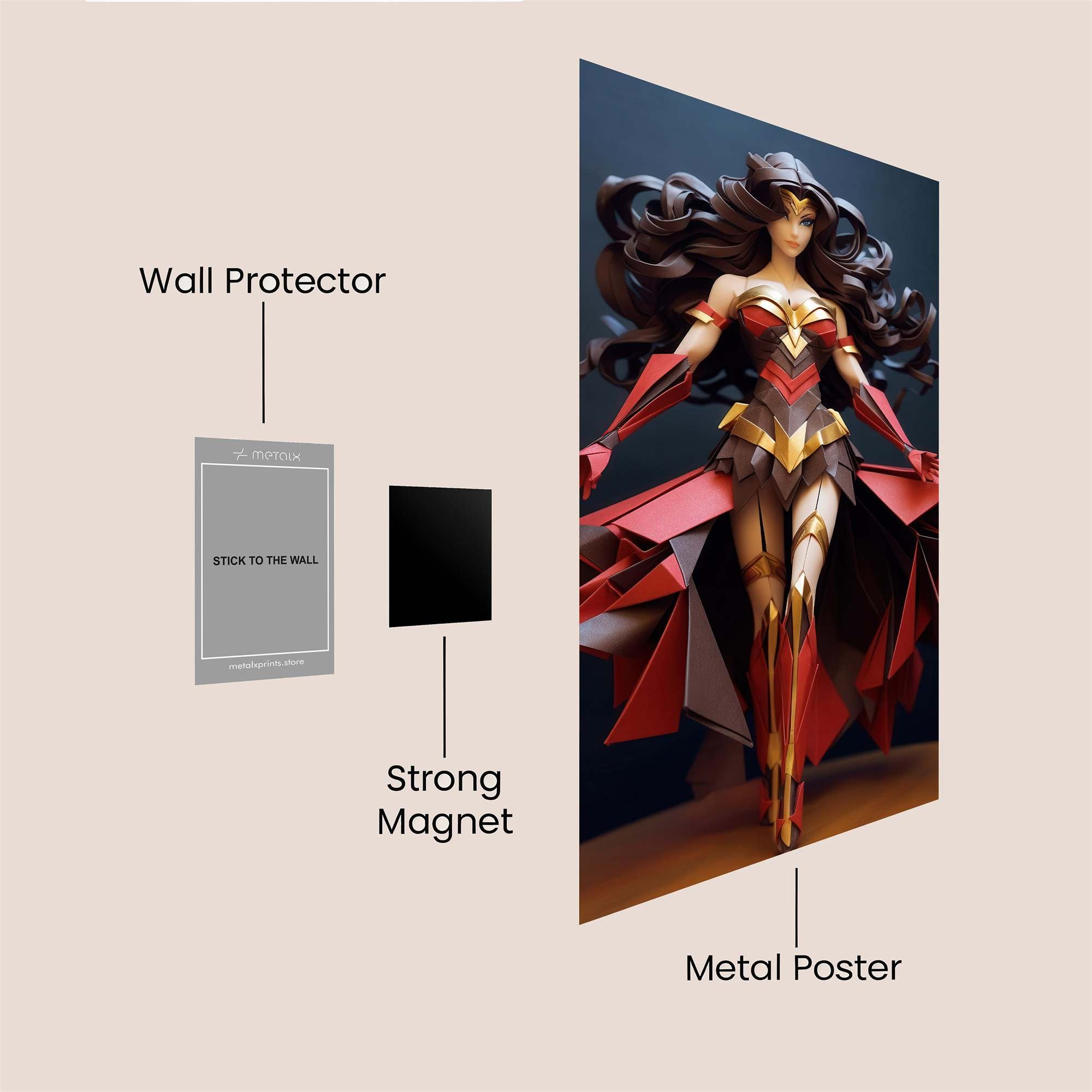 Wonderful Valor Safe Wall Magnetic / M