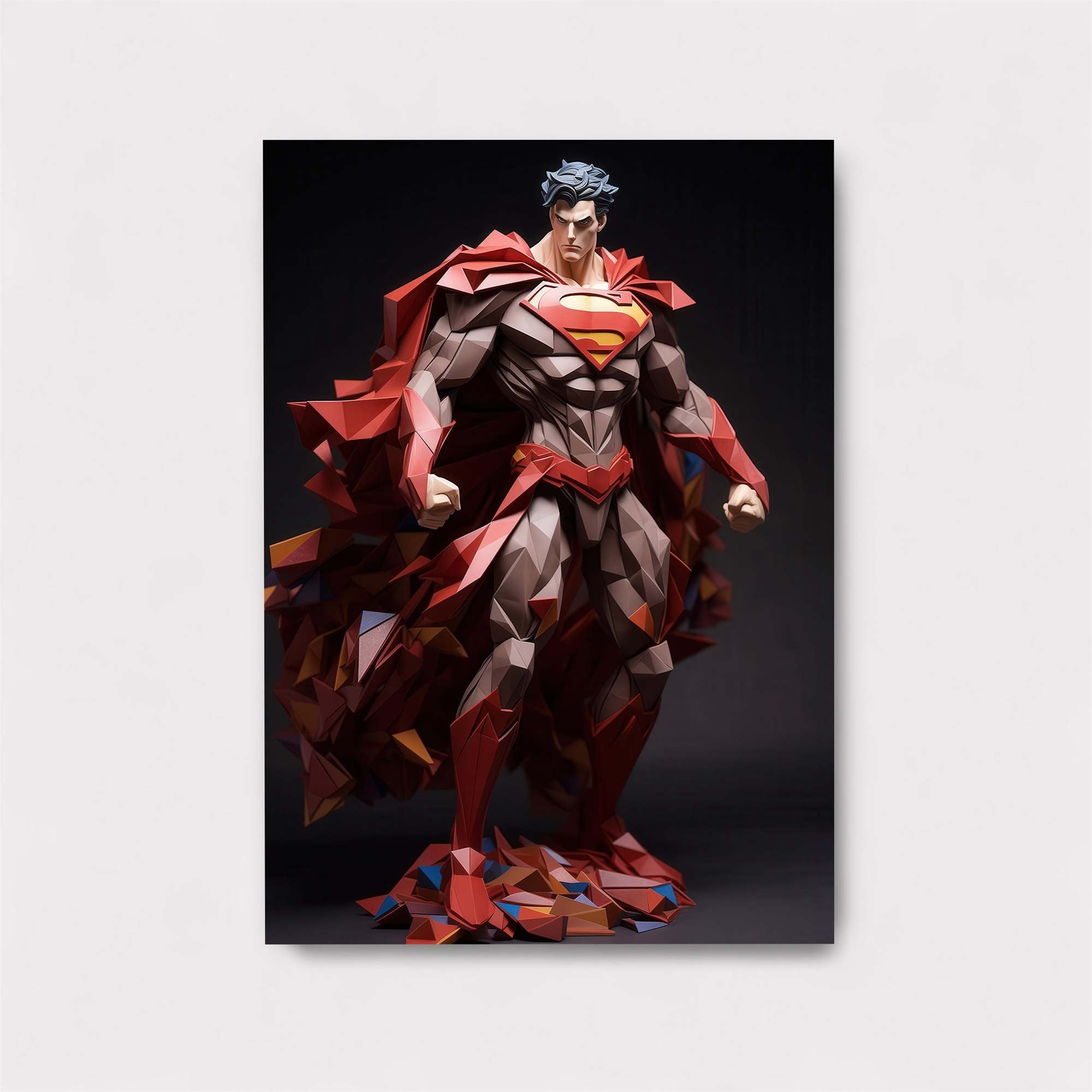 Superman Shattered Safe Wall Magnetic / M