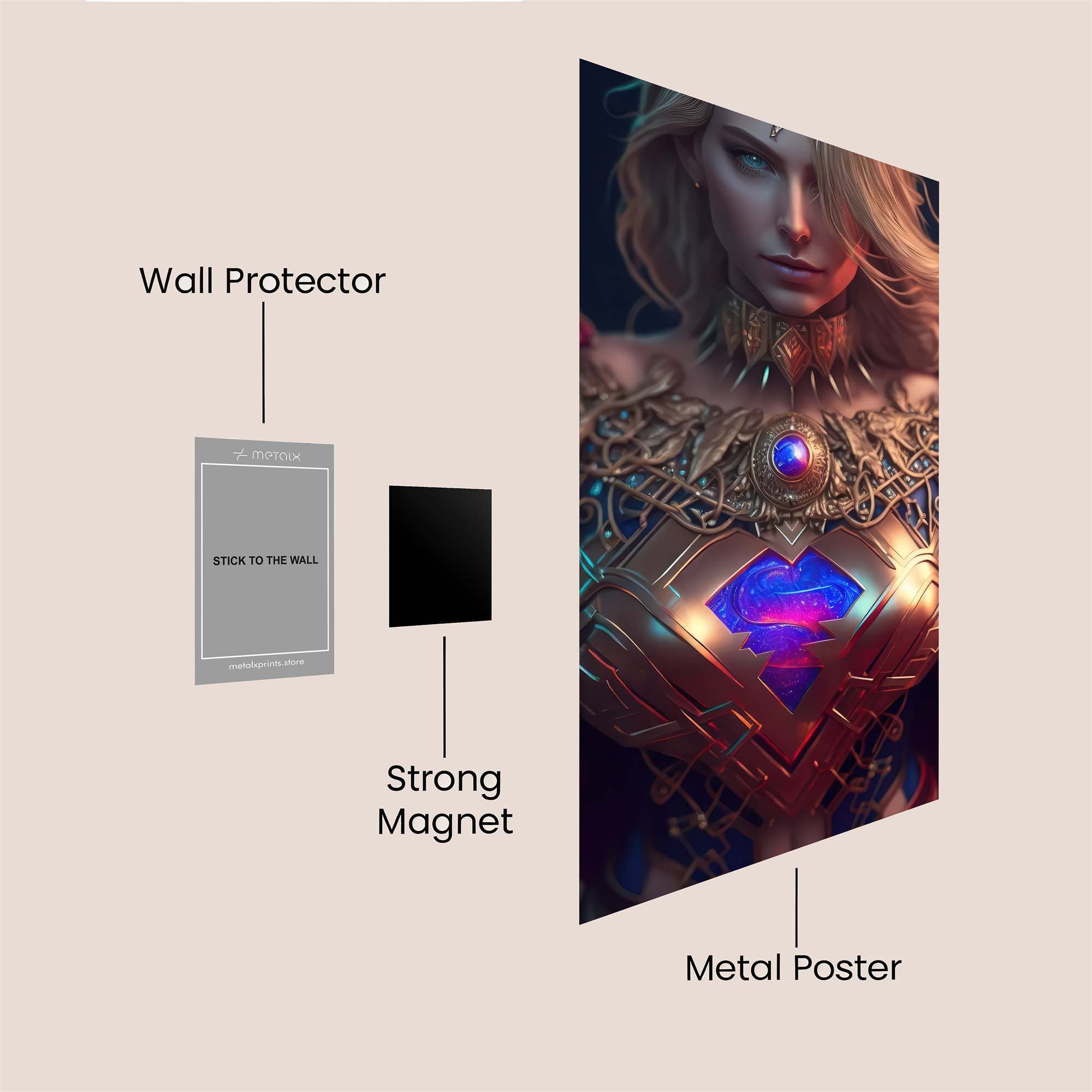 Supernova Empress Safe Wall Magnetic / M
