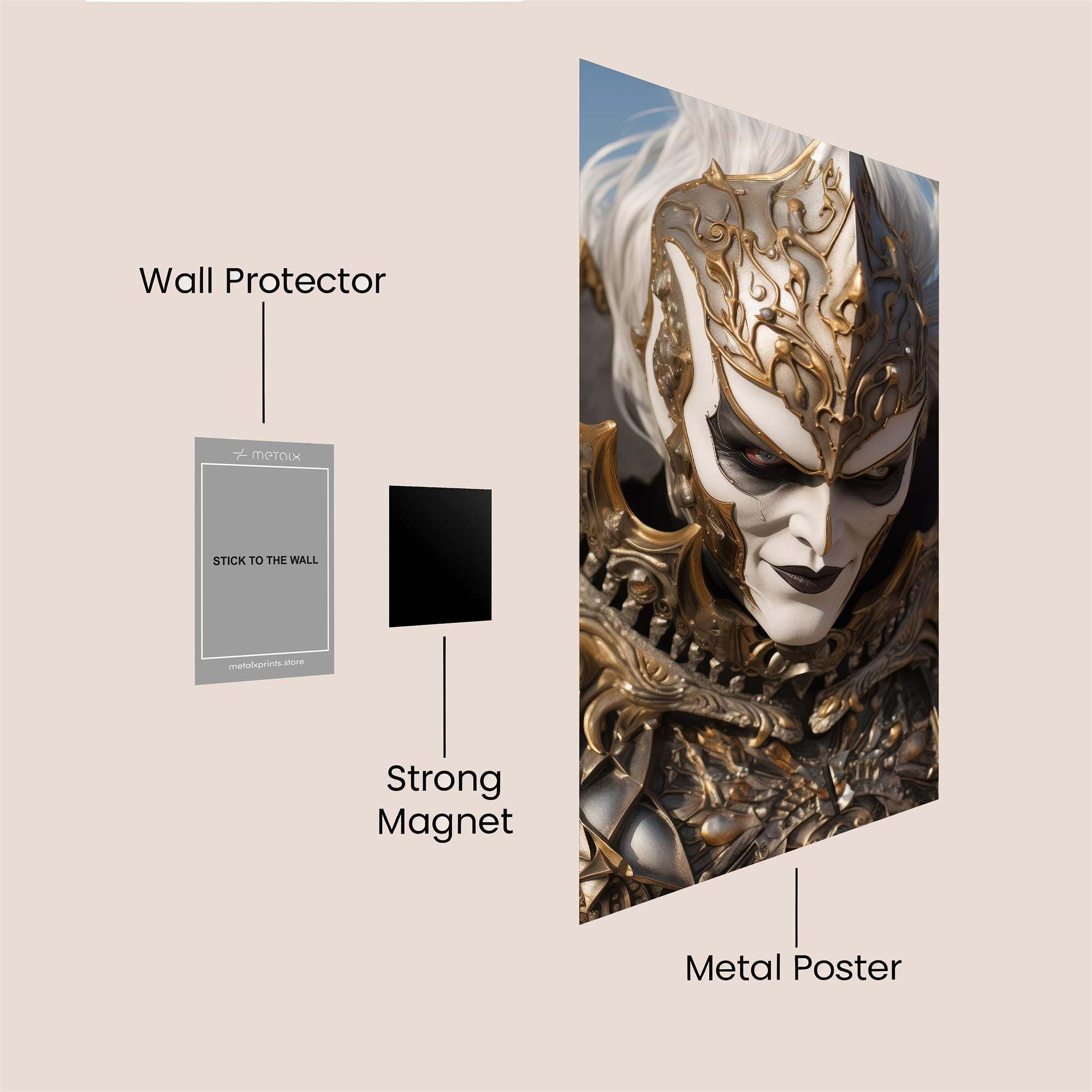 Elf Enigma Safe Wall Magnetic / M