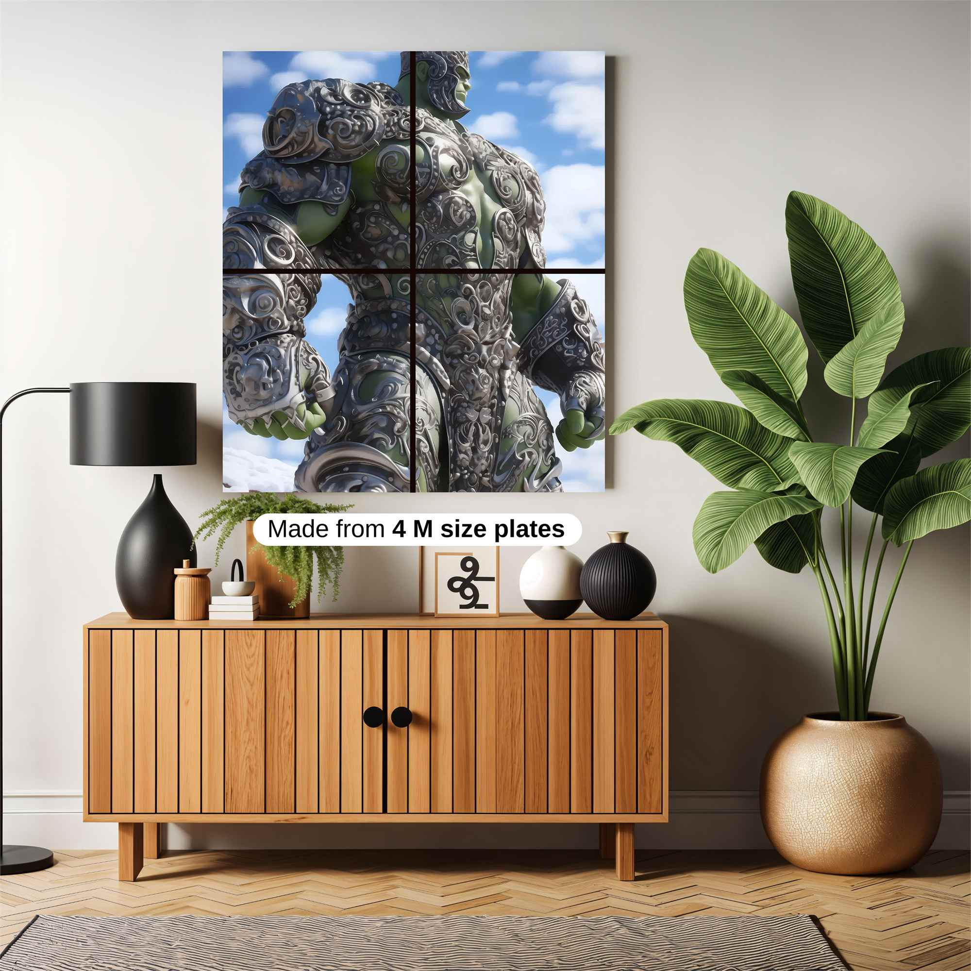 Hulk Regal Safe Wall Magnetic / M