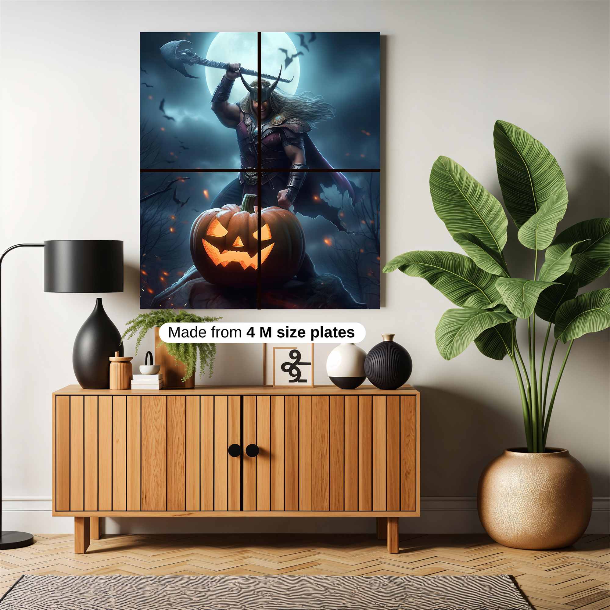 Viking Spooky Safe Wall Magnetic / M