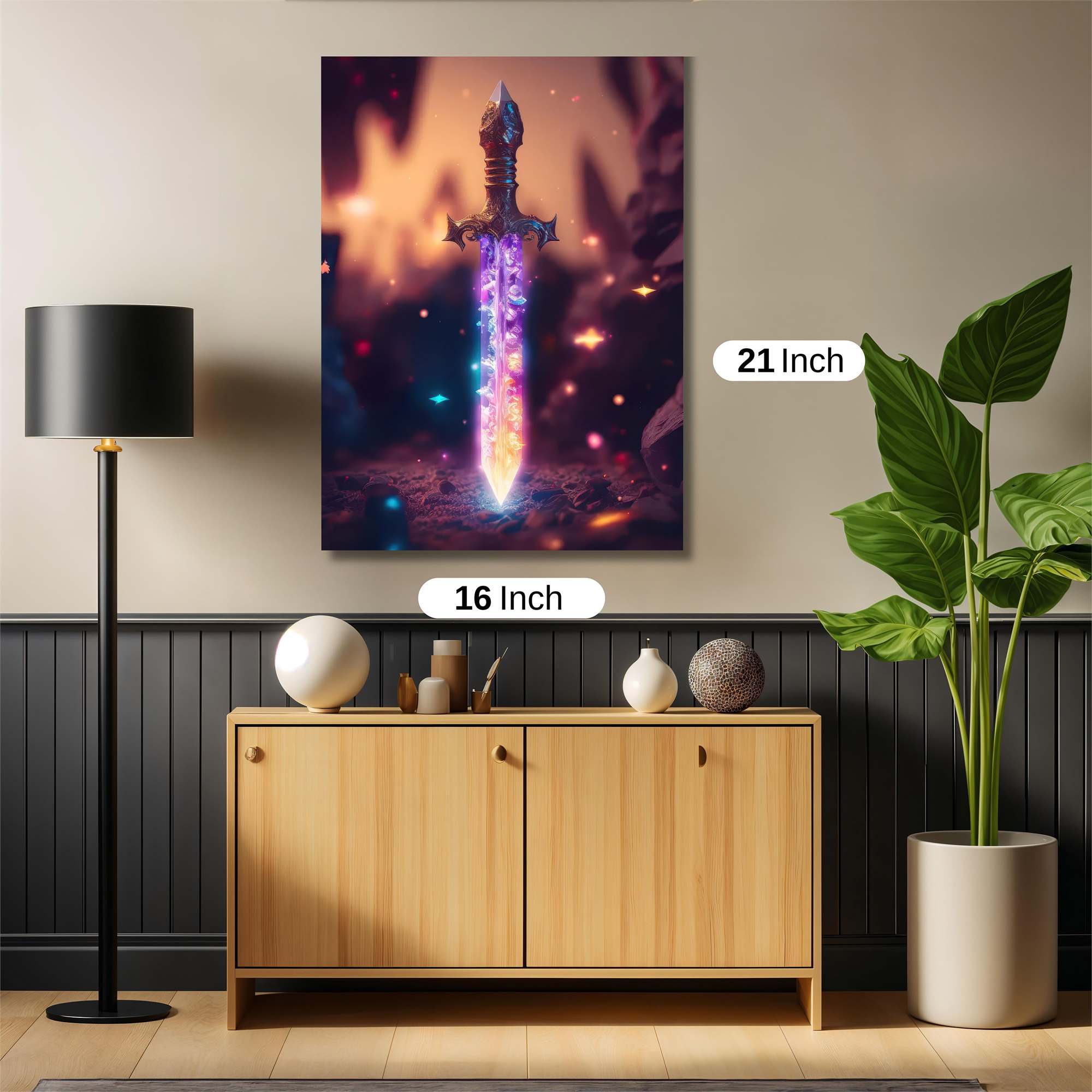 Mystic Blade Safe Wall Magnetic / M