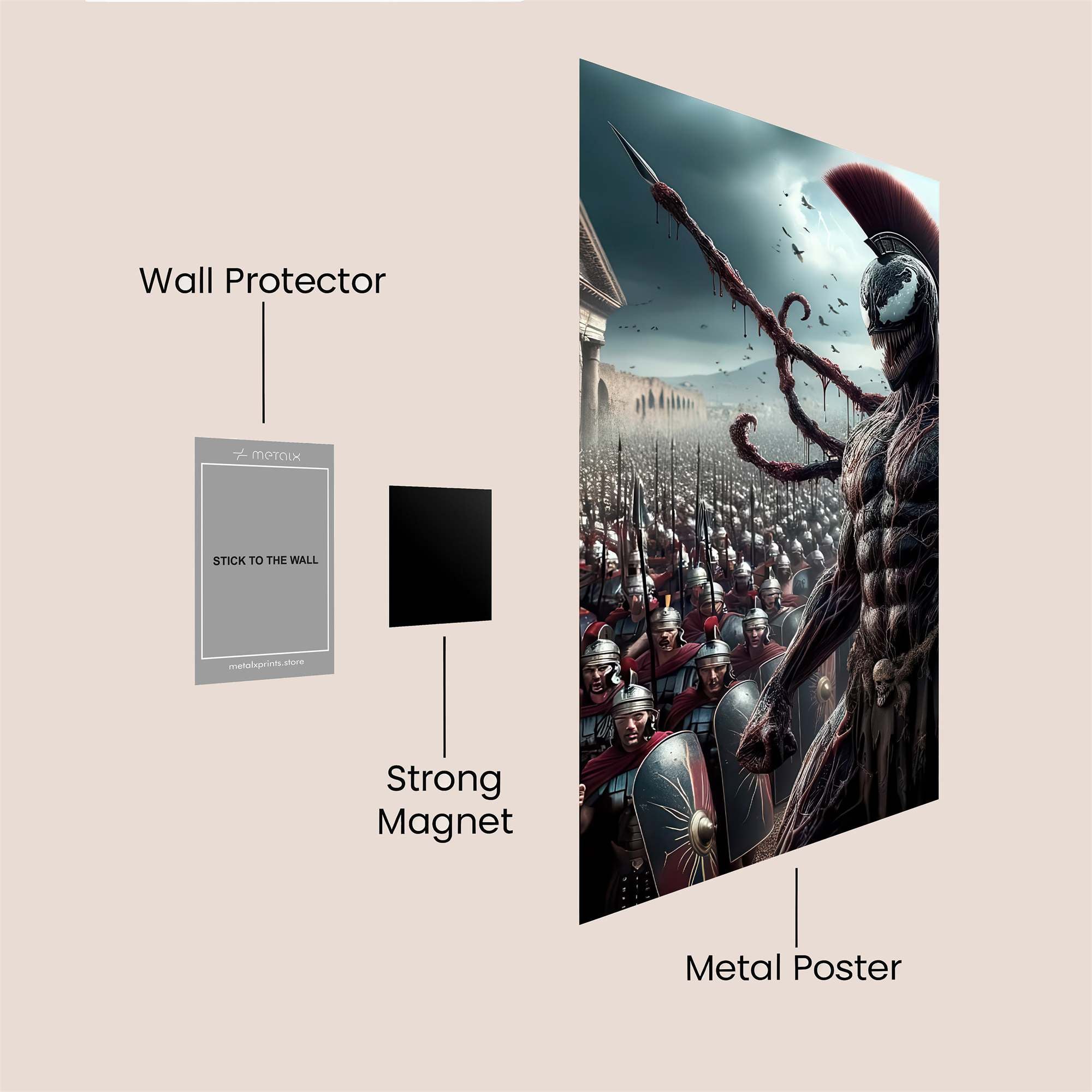 Venom Triumph Safe Wall Magnetic / M