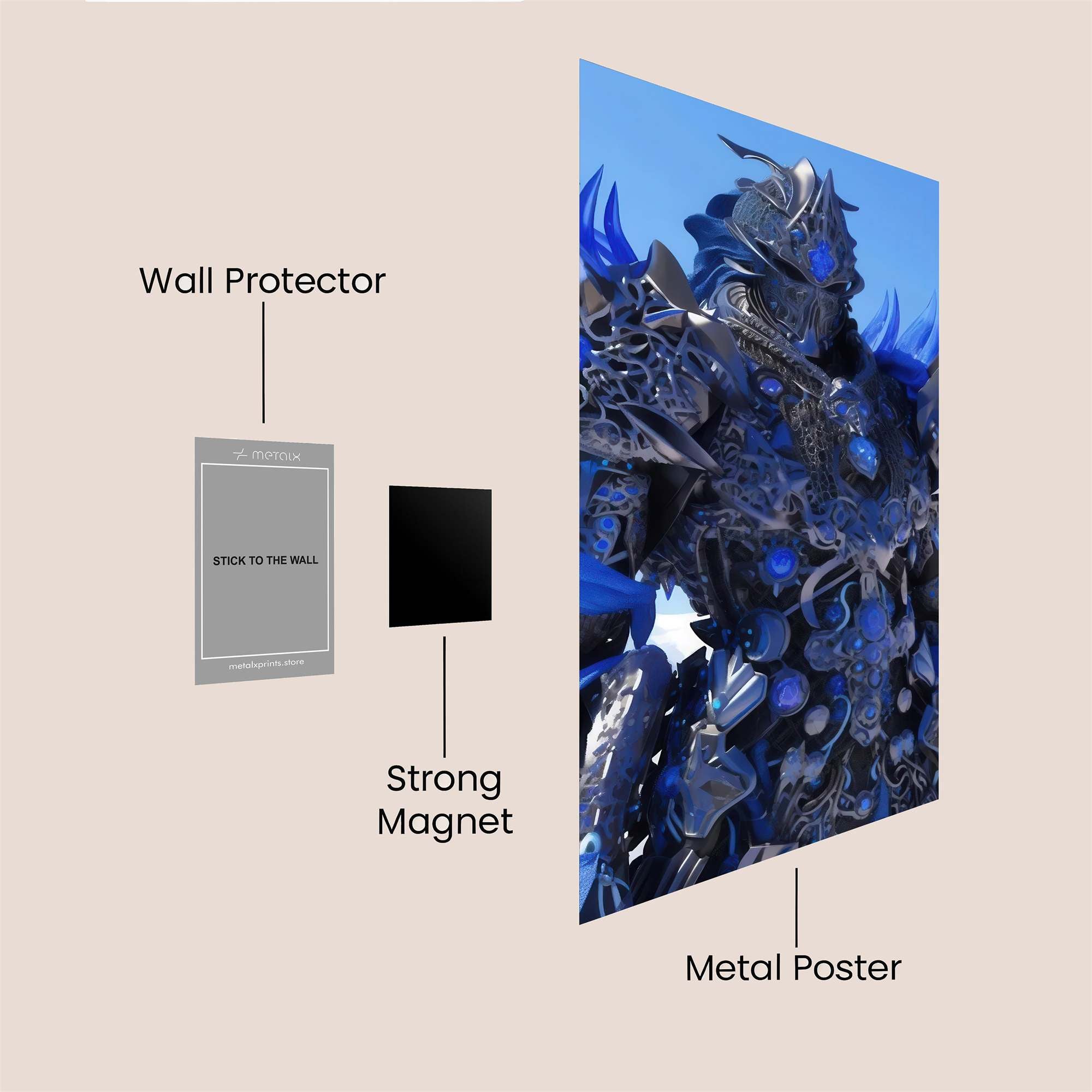 Knight Radiance Safe Wall Magnetic / M