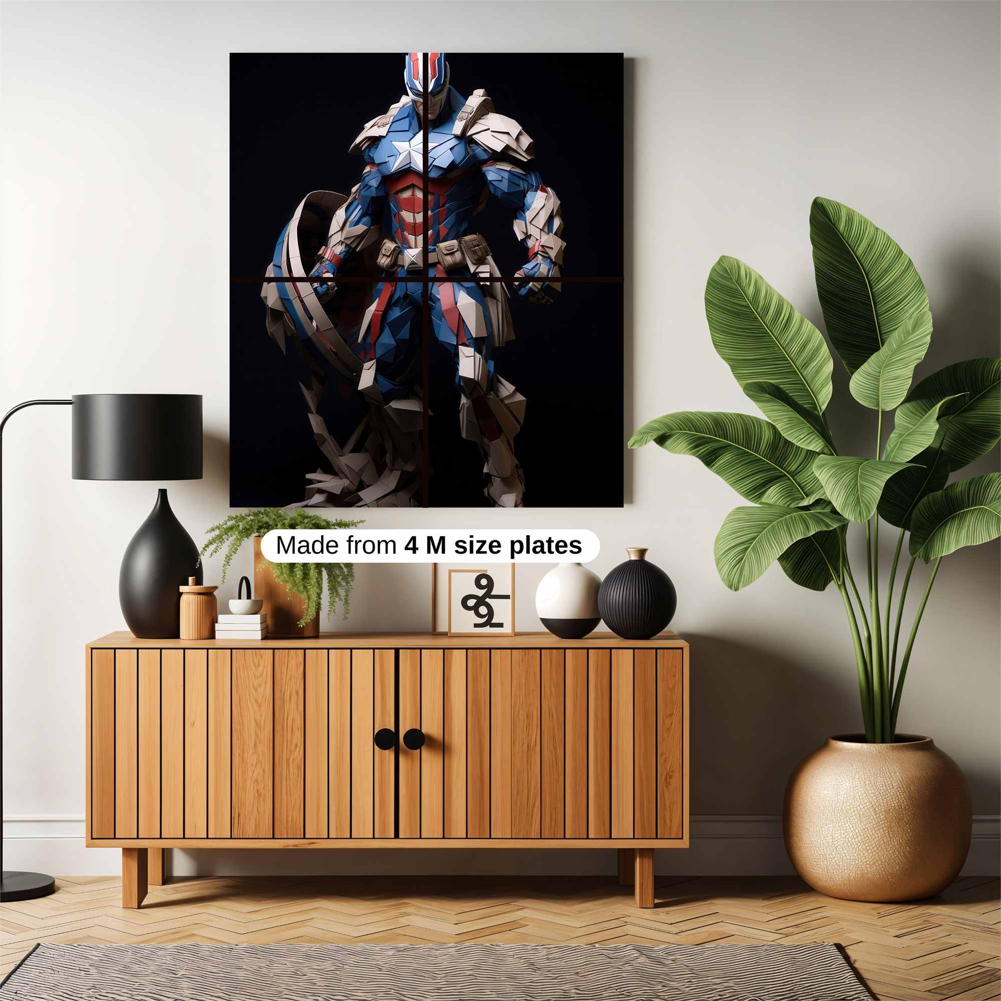 Captain Resolute Safe Wall Magnetic / M