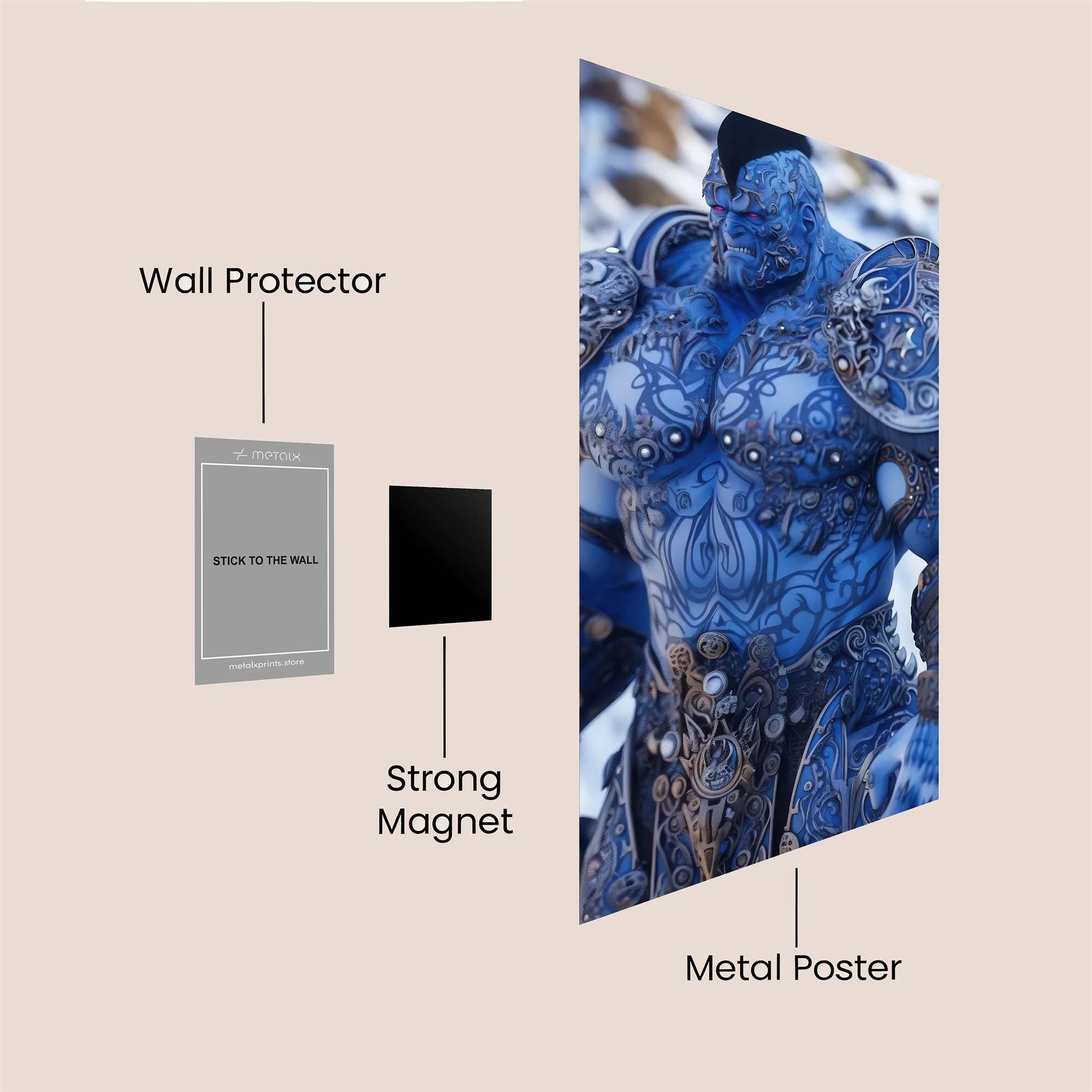 Doom Regal Safe Wall Magnetic / M